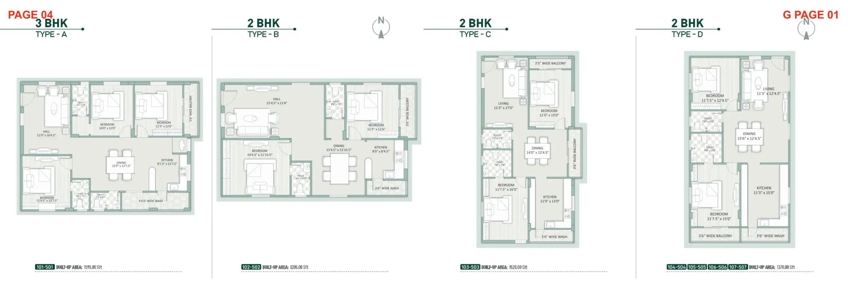 Infocity Emerald Floor Plans & Layout