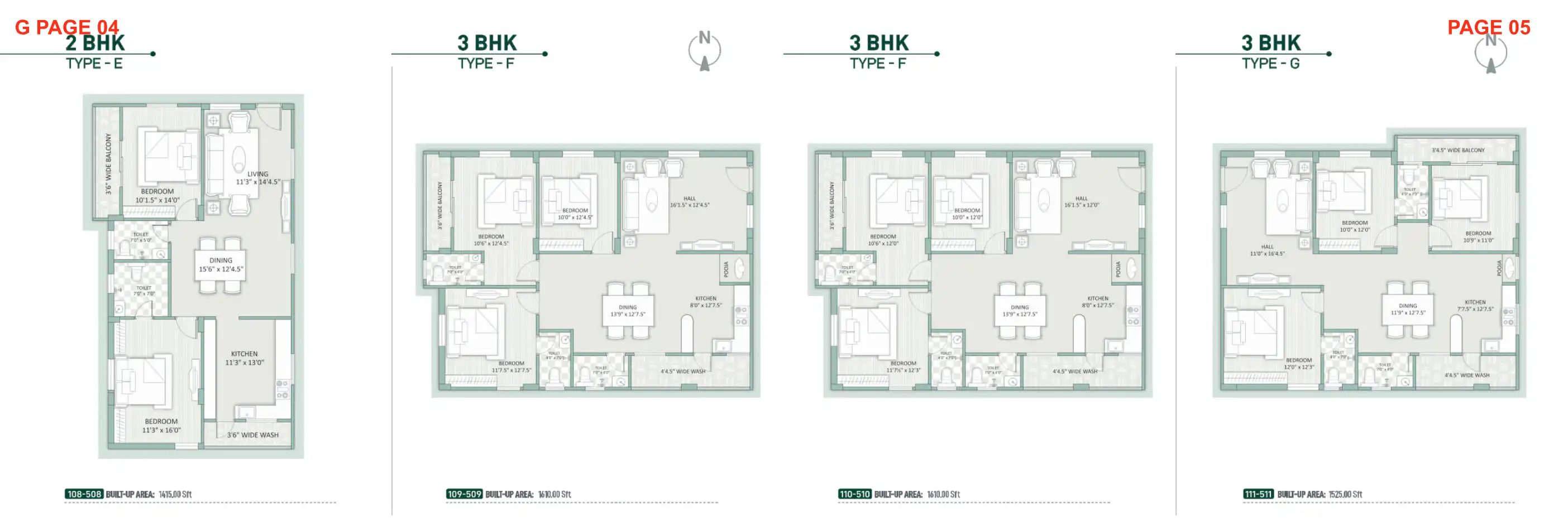 Infocity Emerald Floor Plans & Layout
