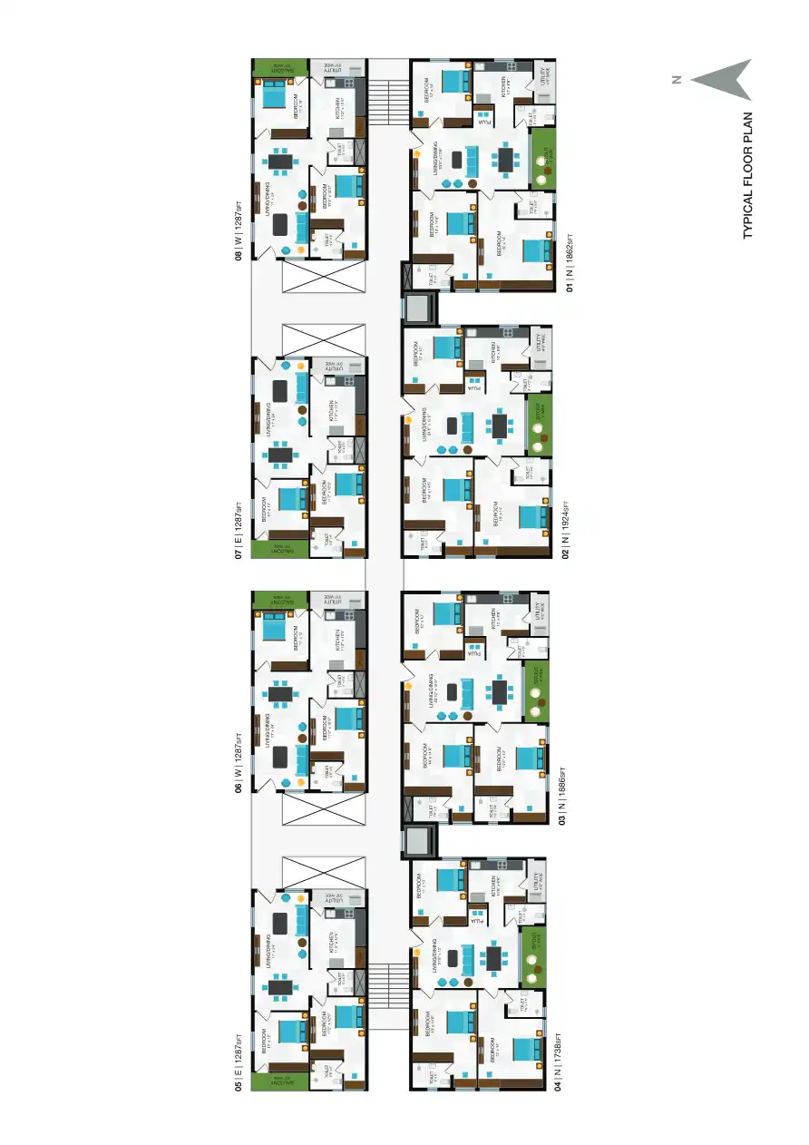 Tbc Dwar Floor Plans & Layout