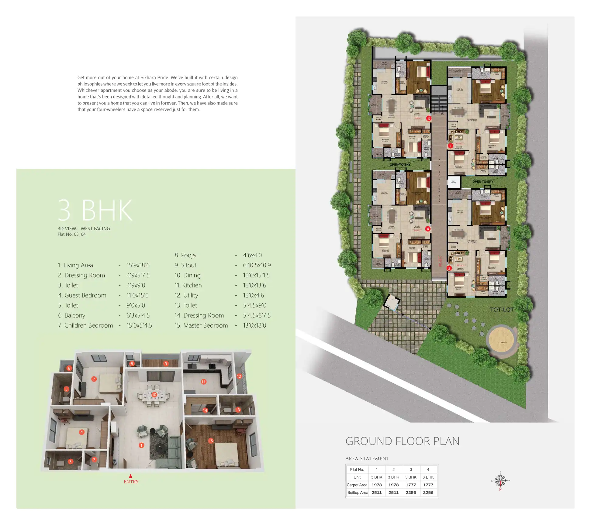 Lakshmi Sikhara Pride Floor Plans & Layout