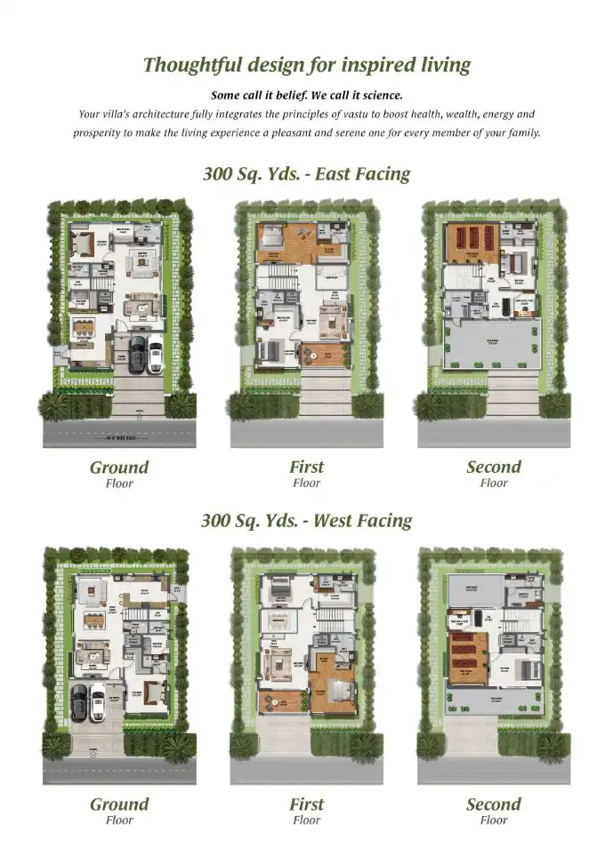 Sunrise Floor Plans & Layout