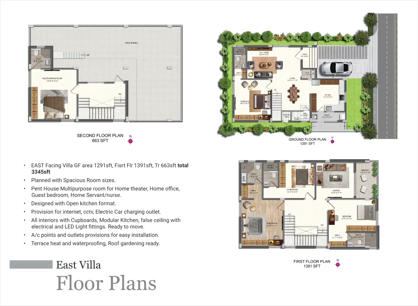 Noma Nilaya Floor Plans & Layout