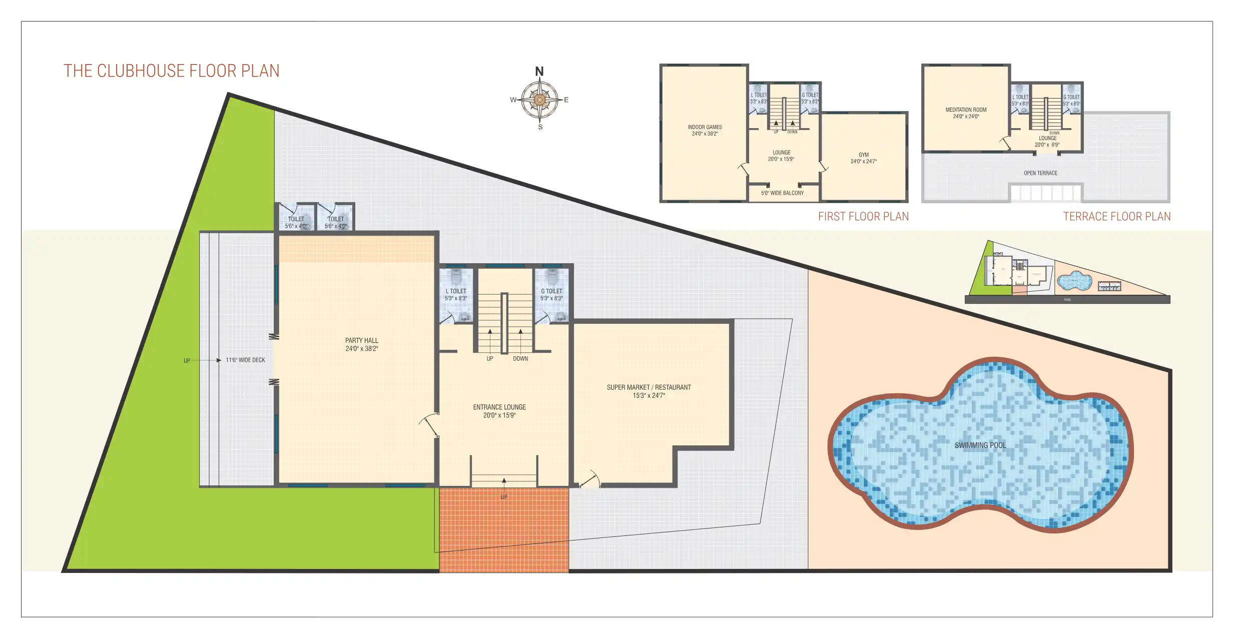 Prstine Ivy Nest Floor Plans & Layout
