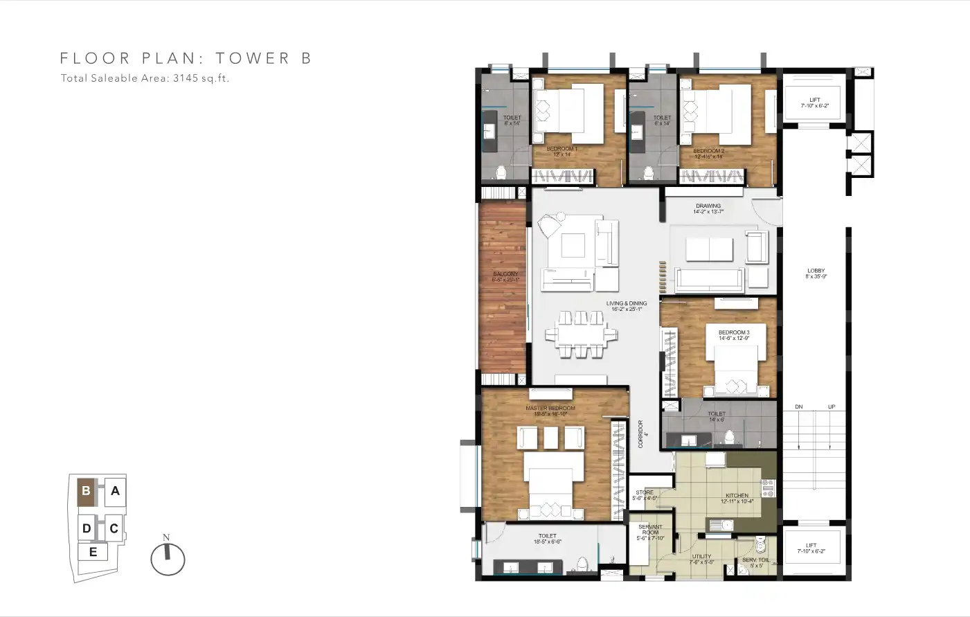 Signature Residences Floor Plans & Layout