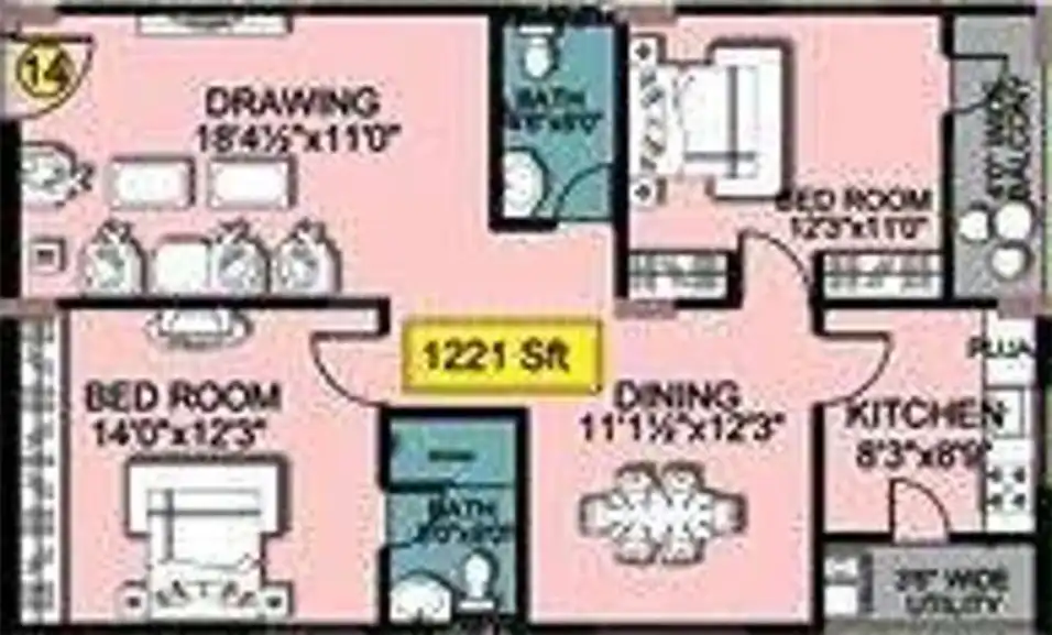 Shantha Residency Floor Plans & Layout