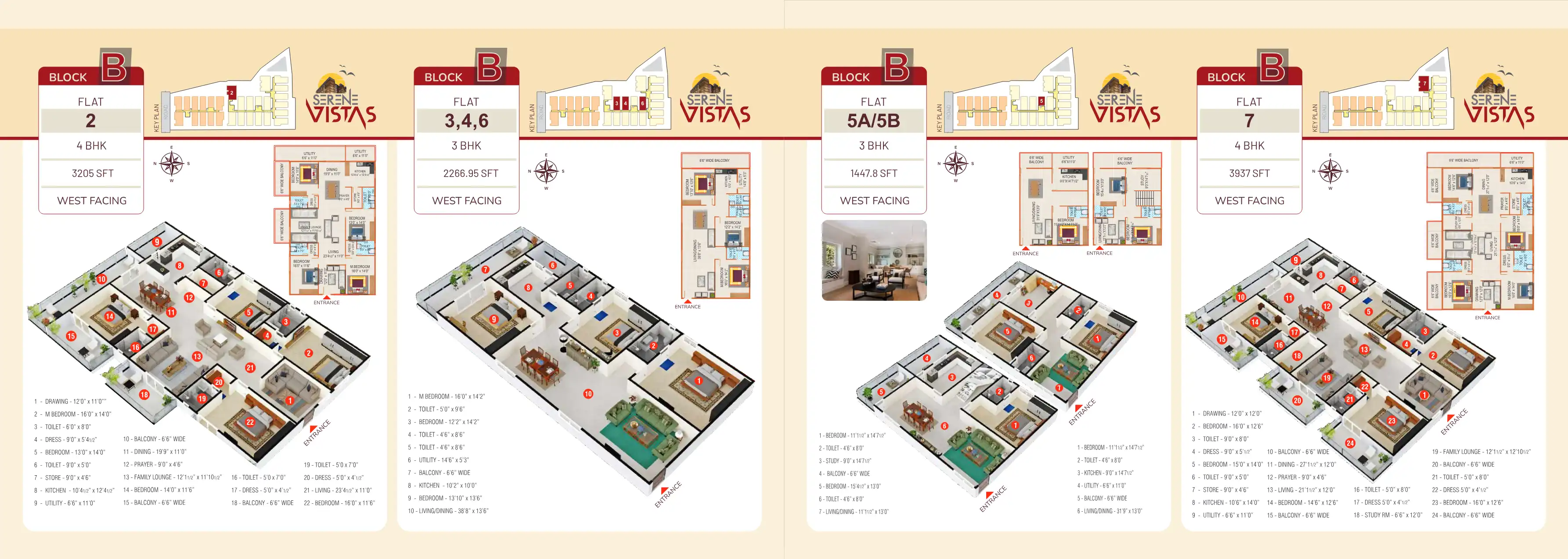 P V N R Serene Park Floor Plans & Layout