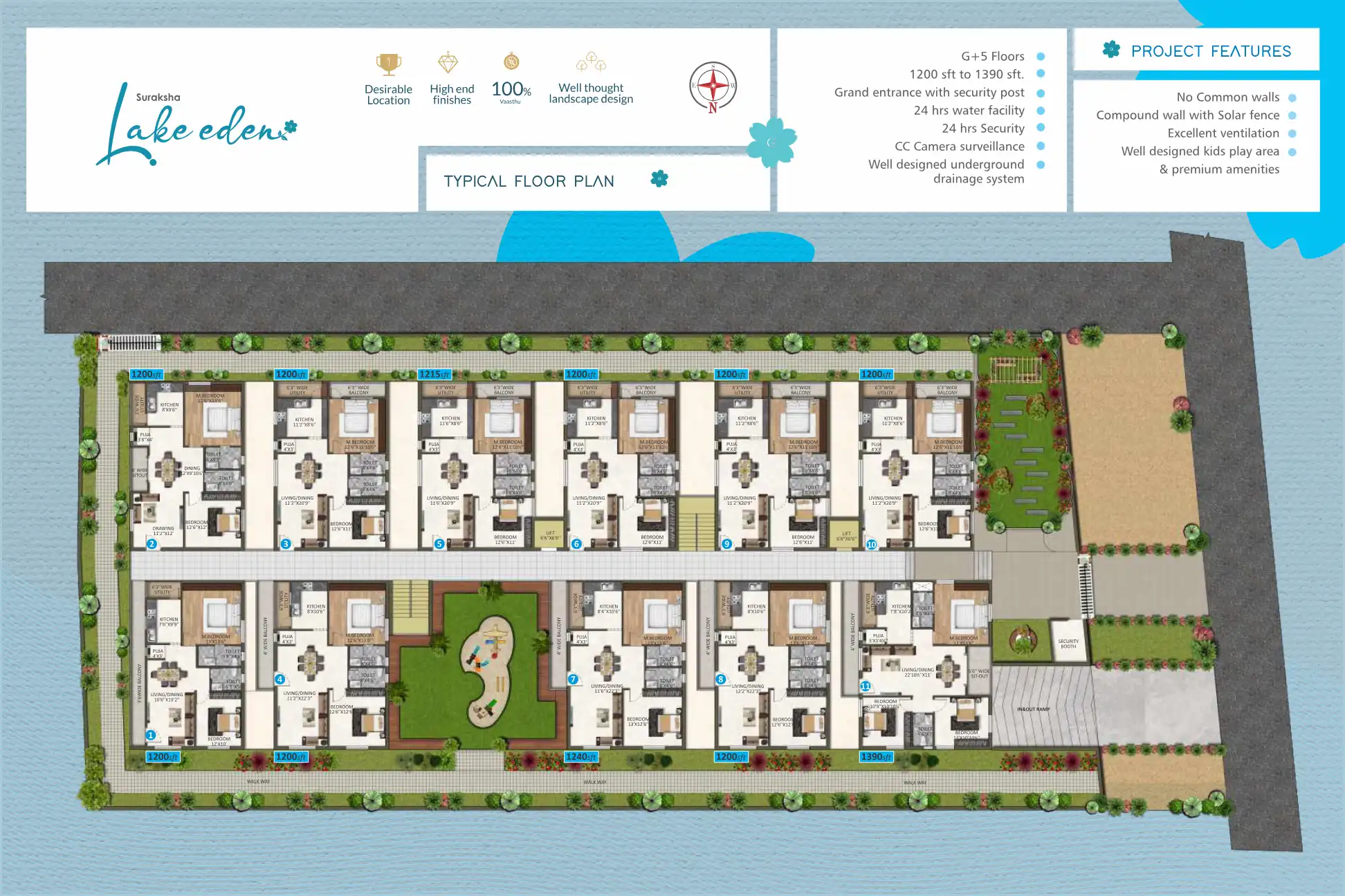 Surakshalakeeden Floor Plans & Layout