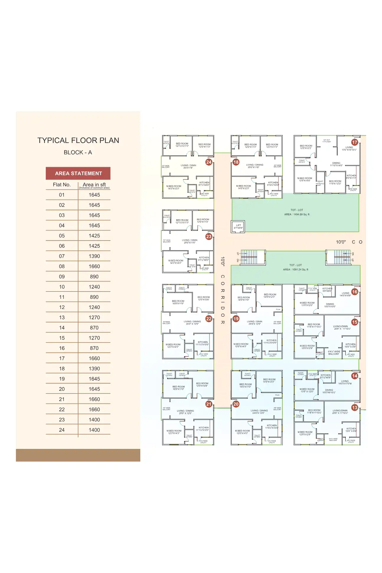 Apurupa Sree Floor Plans & Layout