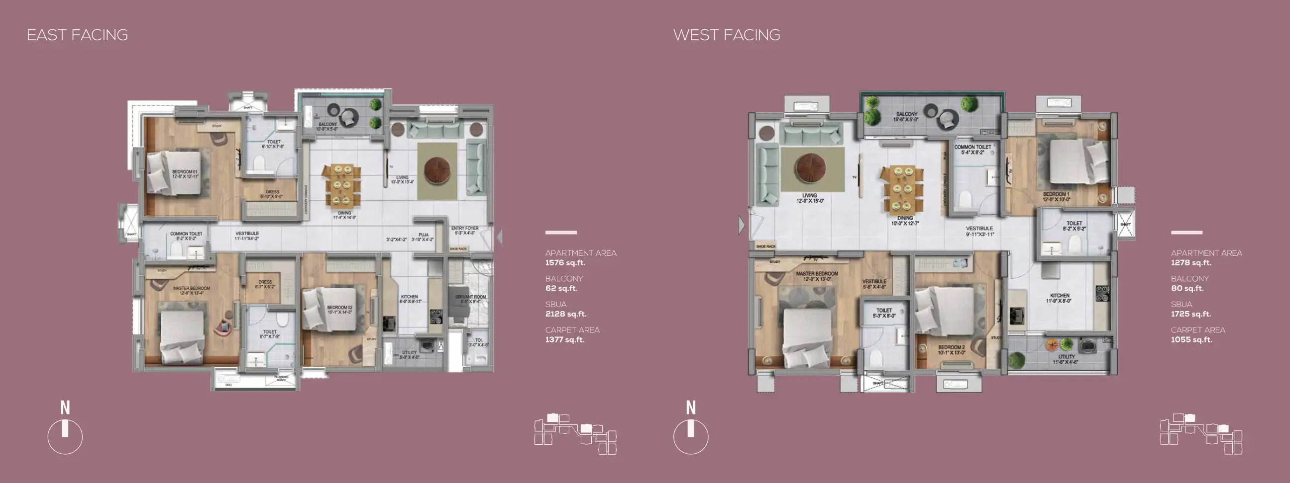 Parkview Floor Plans & Layout