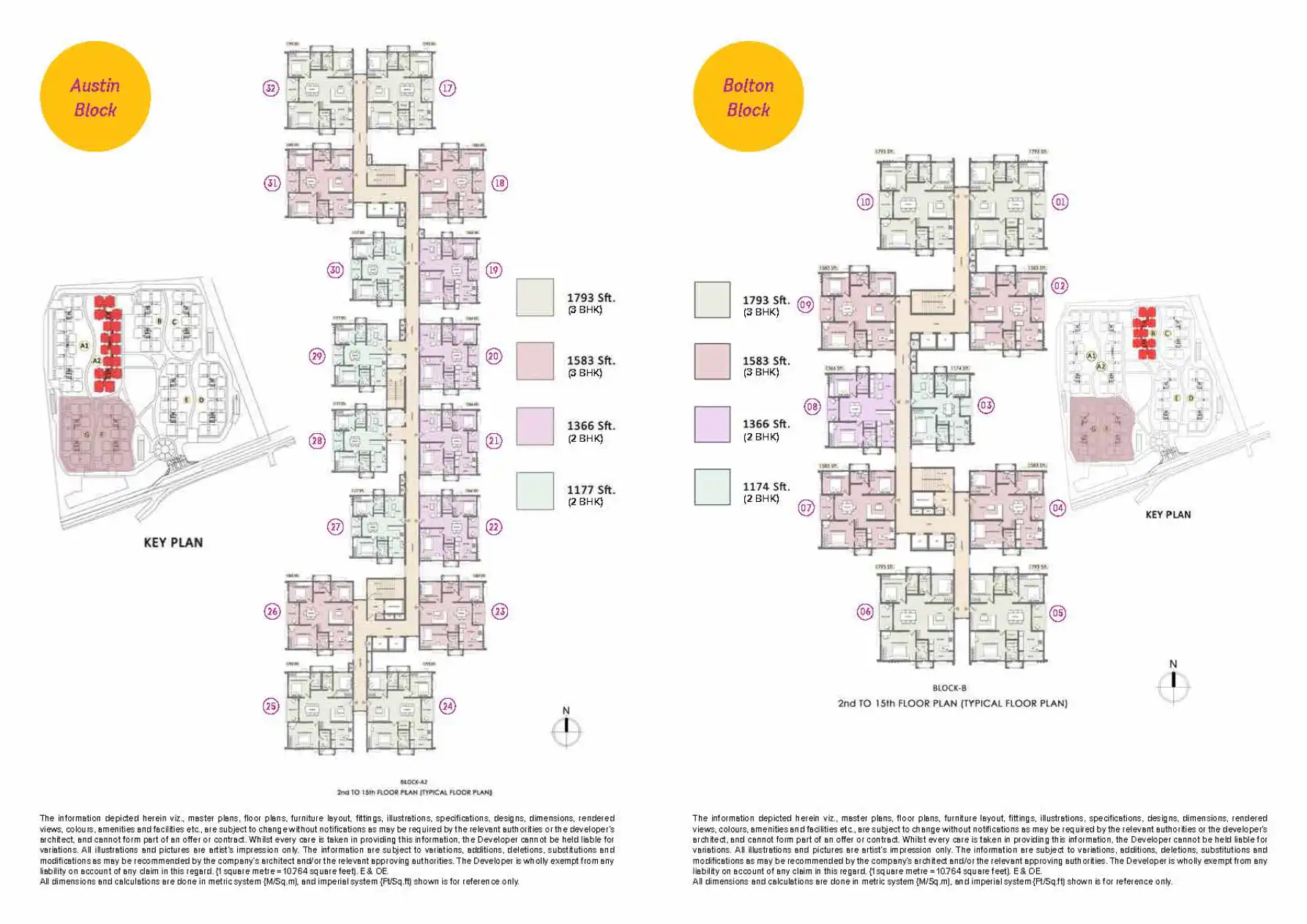 Brigade Citadel Floor Plans & Layout