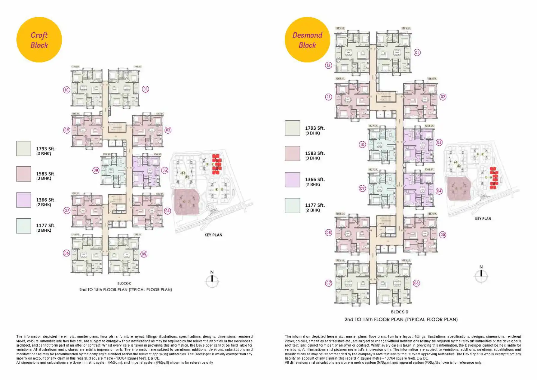 Brigade Citadel Floor Plans & Layout