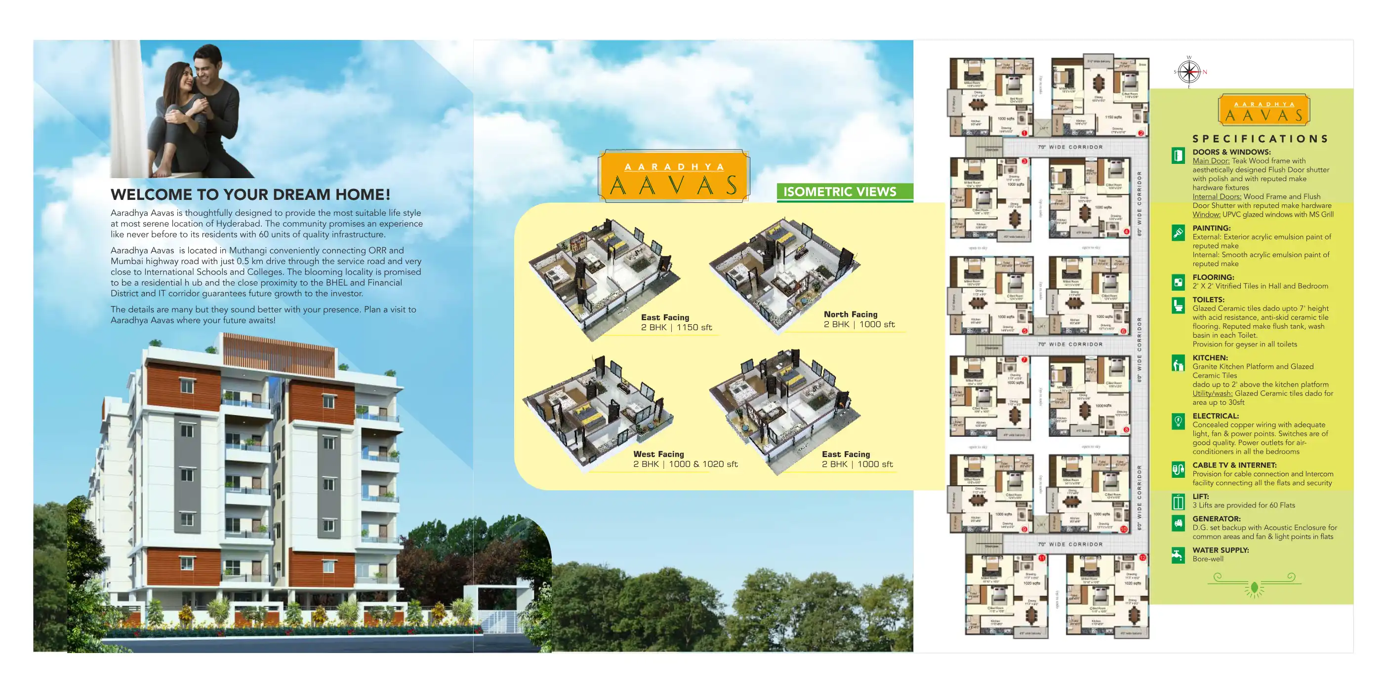 Aaradhya Aavas Floor Plans & Layout