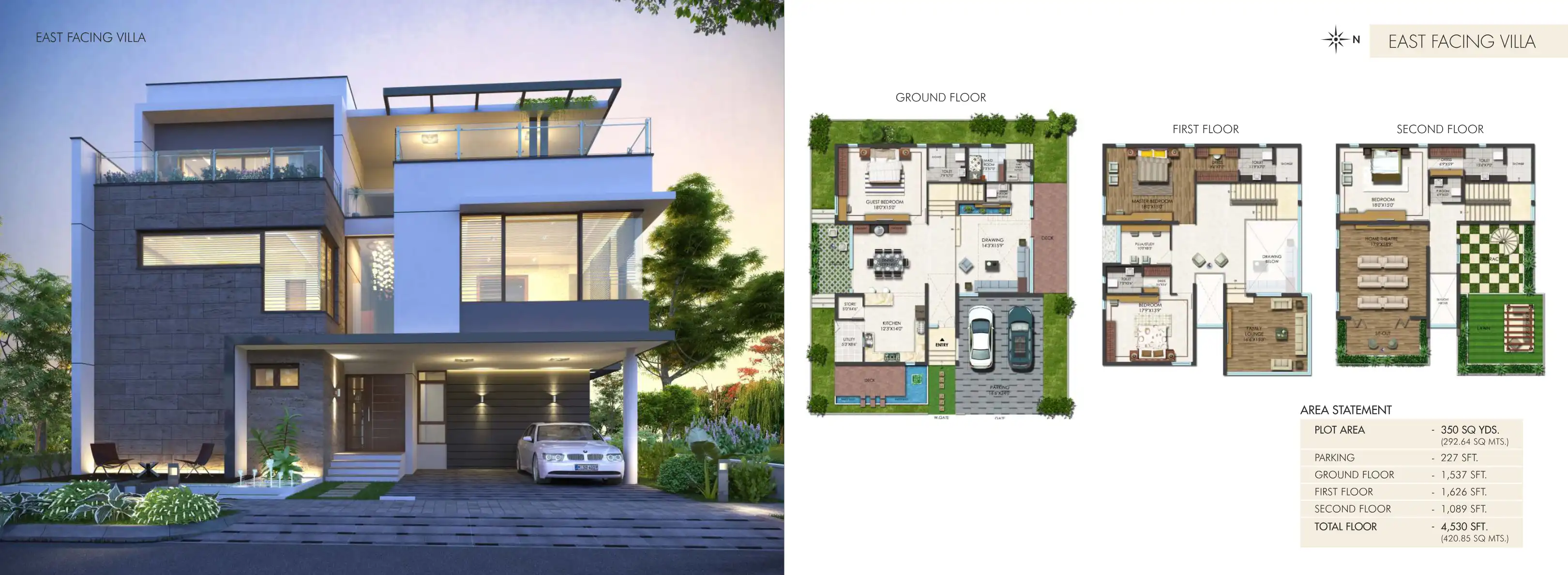 S.S. Residency Floor Plans & Layout