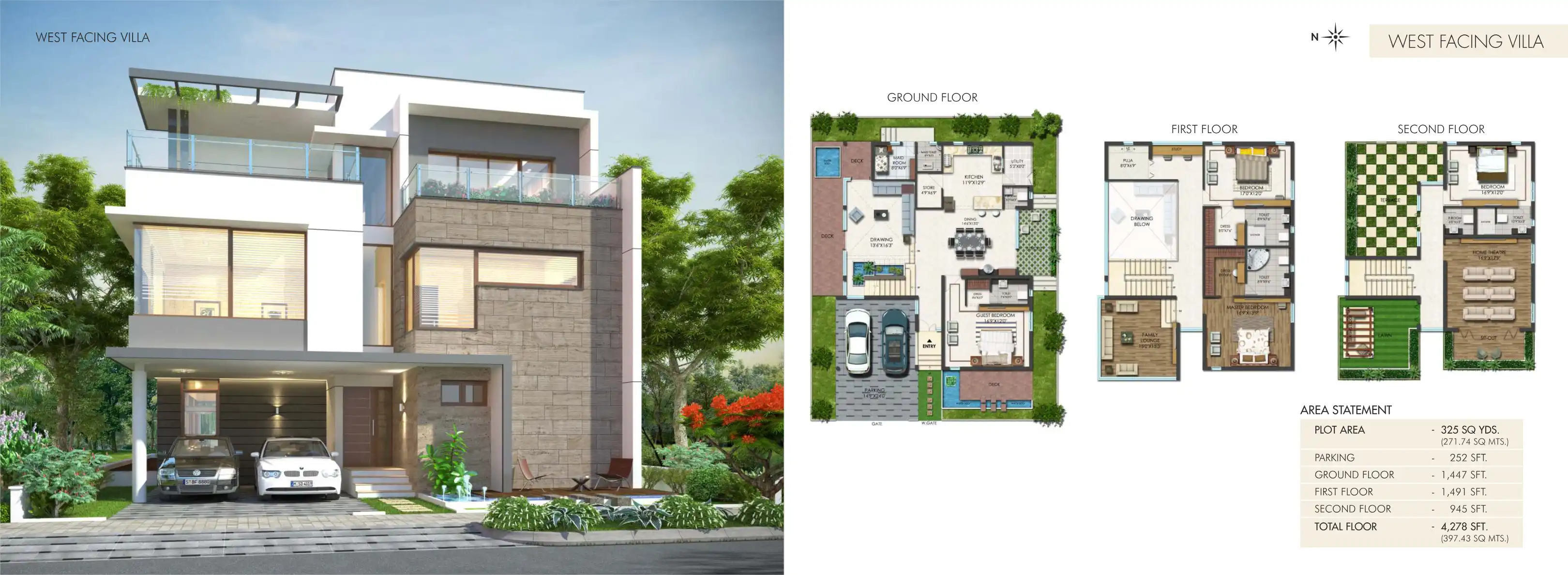 S.S. Residency Floor Plans & Layout