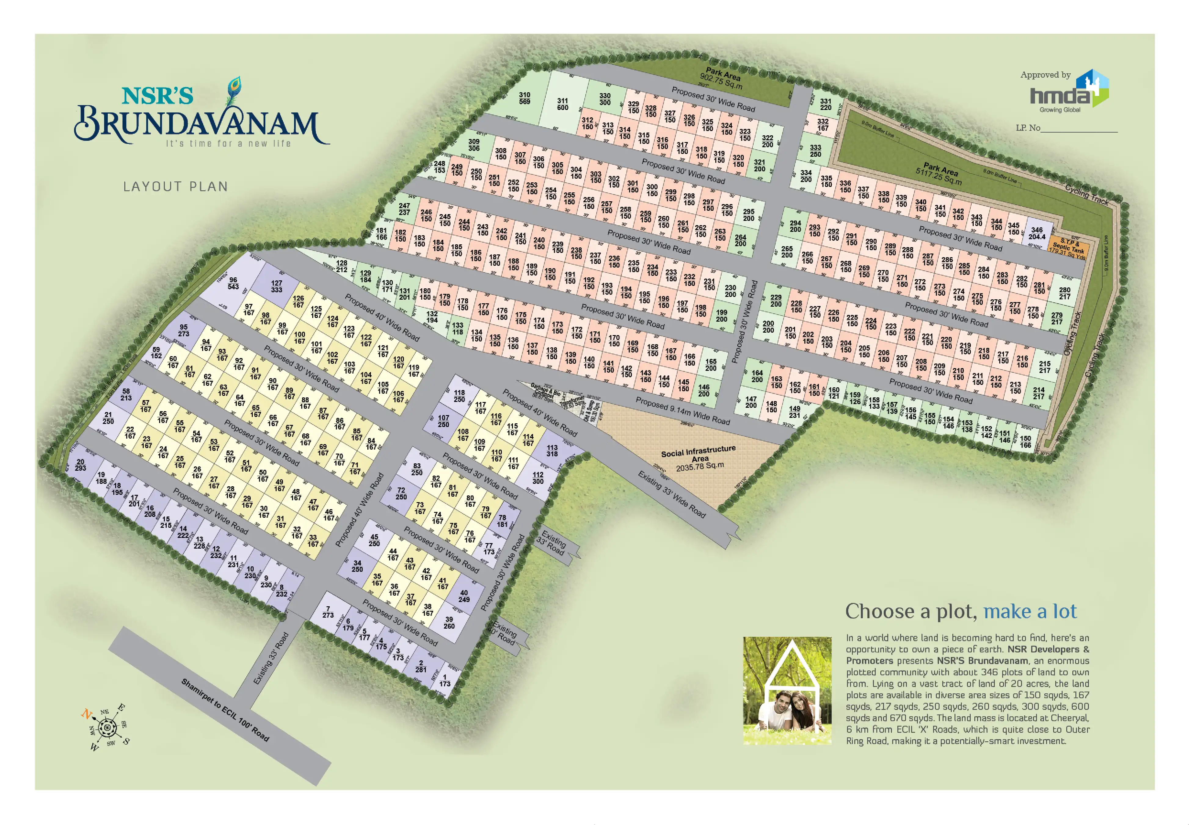 Nsr S Brundavanam Floor Plans & Layout