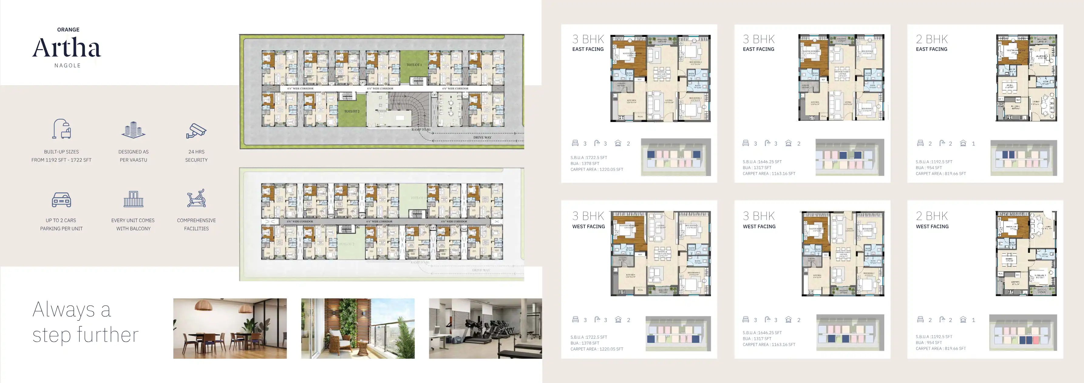 Orange Artha Floor Plans & Layout