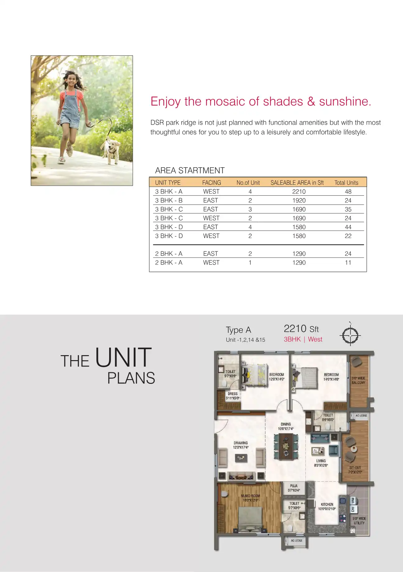 S S Park View Floor Plans & Layout