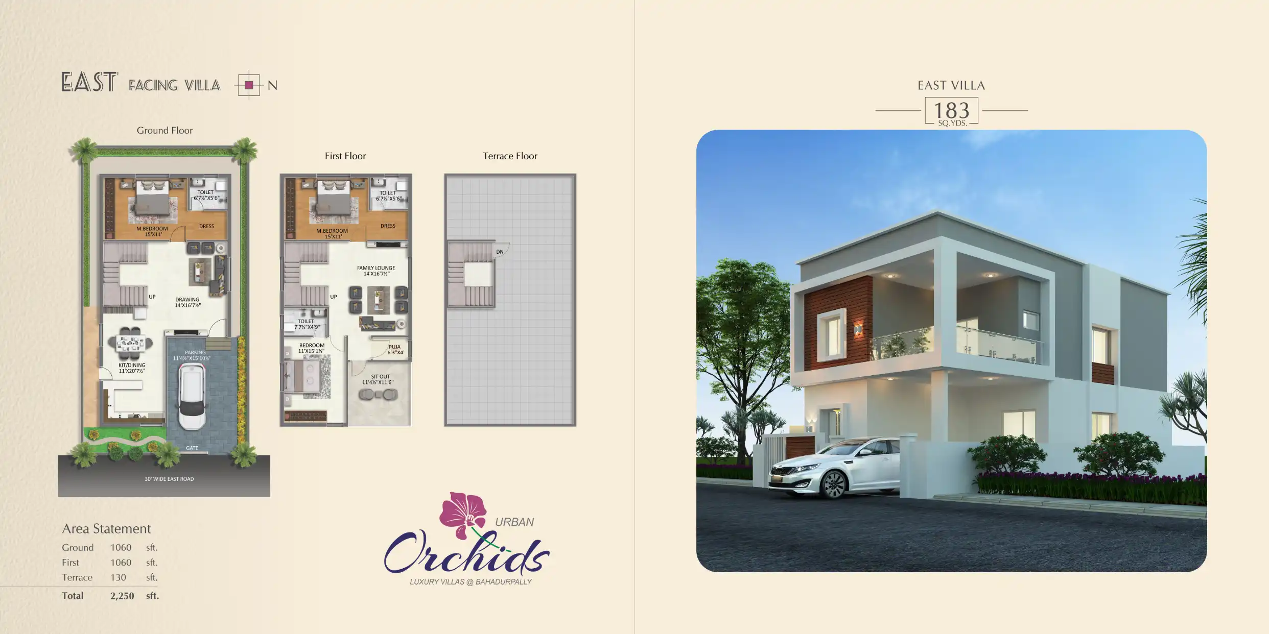 Urban Orchids Floor Plans & Layout