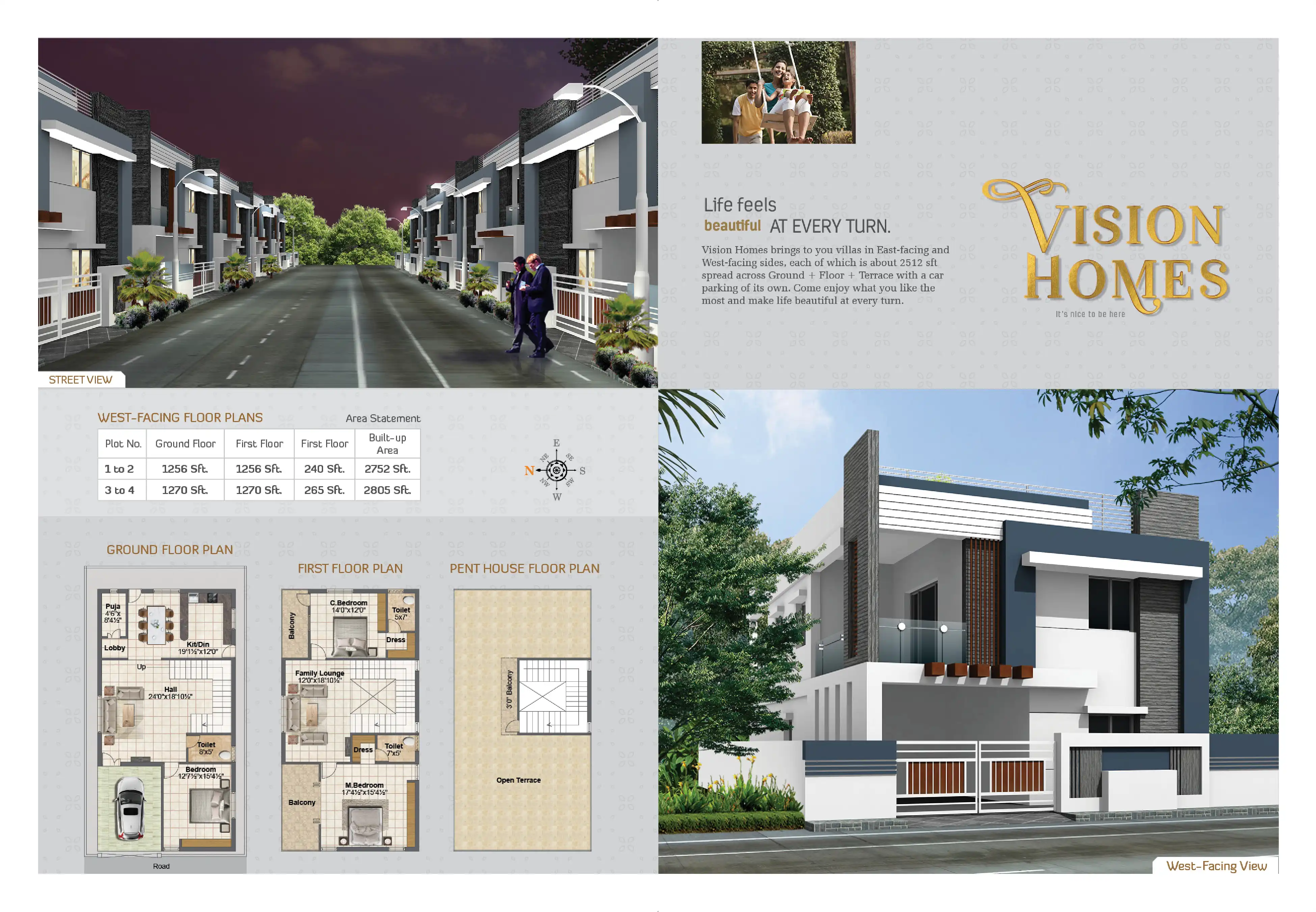 Omkar Heights Floor Plans & Layout