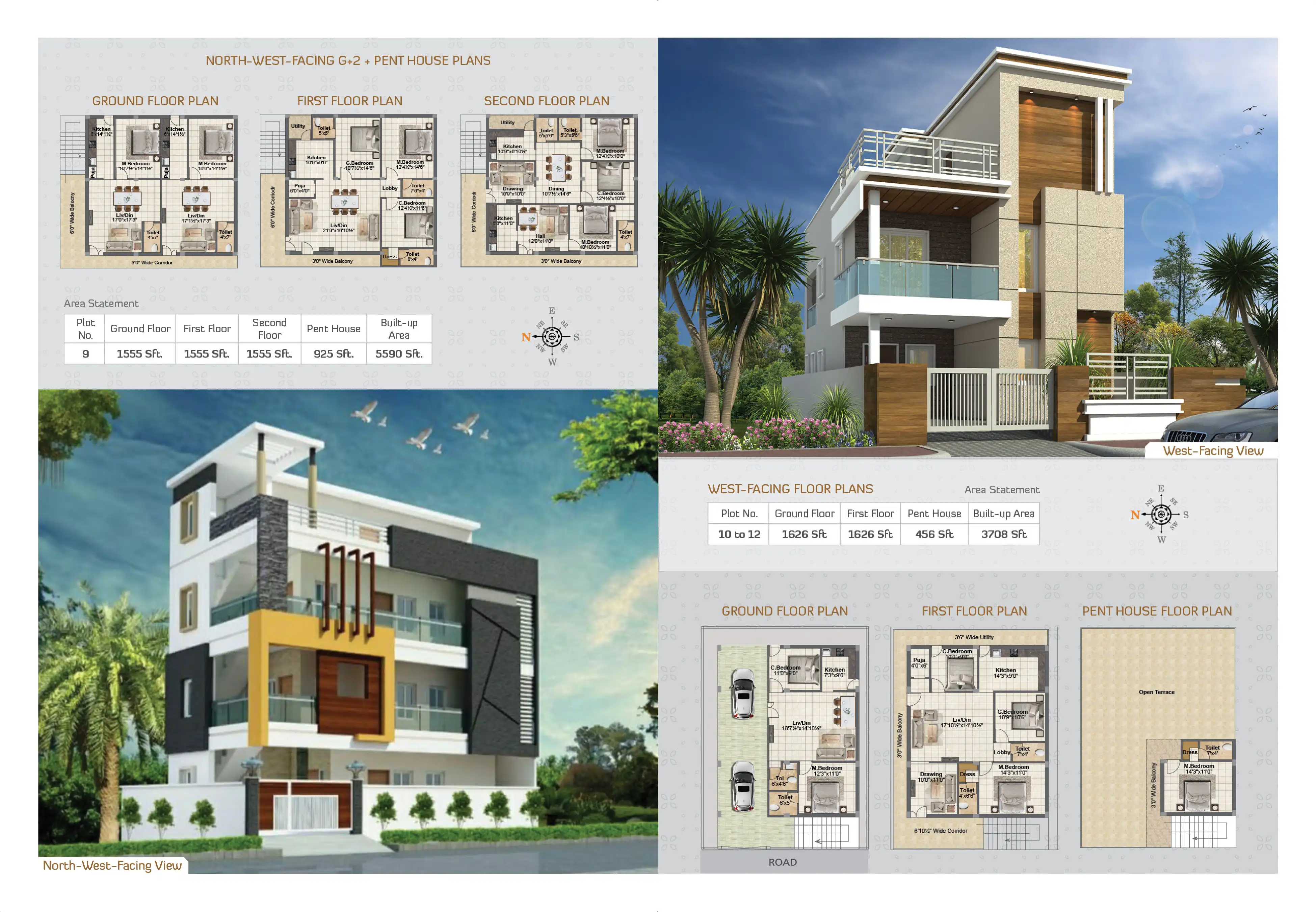 Omkar Heights Floor Plans & Layout