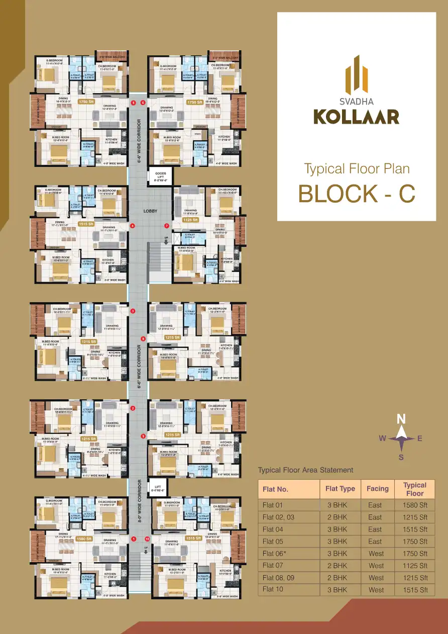 Svadha Kollaar Floor Plans & Layout