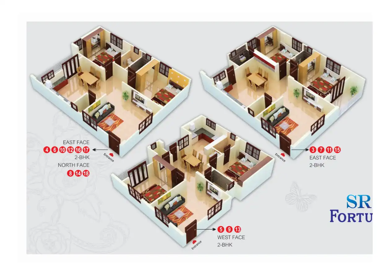 SR Fortune City Floor Plans & Layout