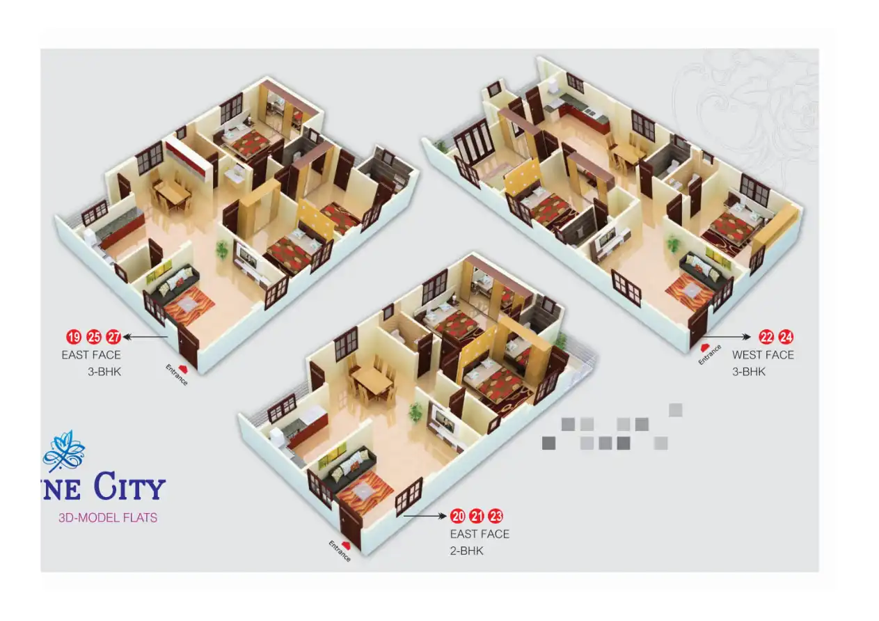SR Fortune City Floor Plans & Layout
