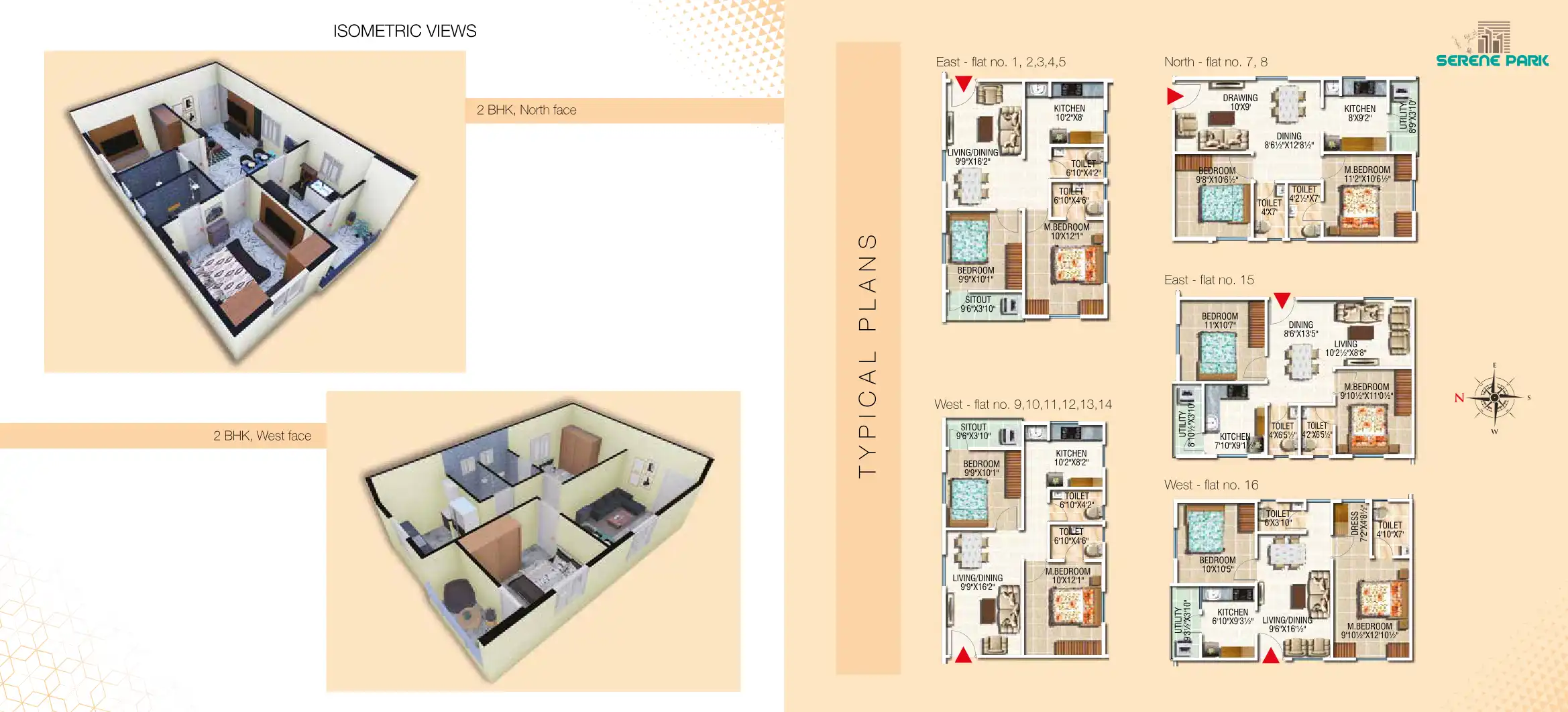 Serene Park Floor Plans & Layout