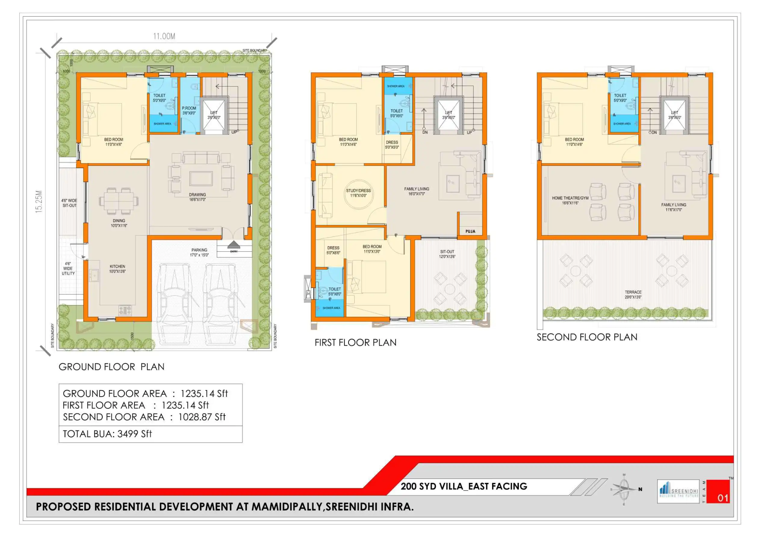 Luxury Park - 1 Floor Plans & Layout