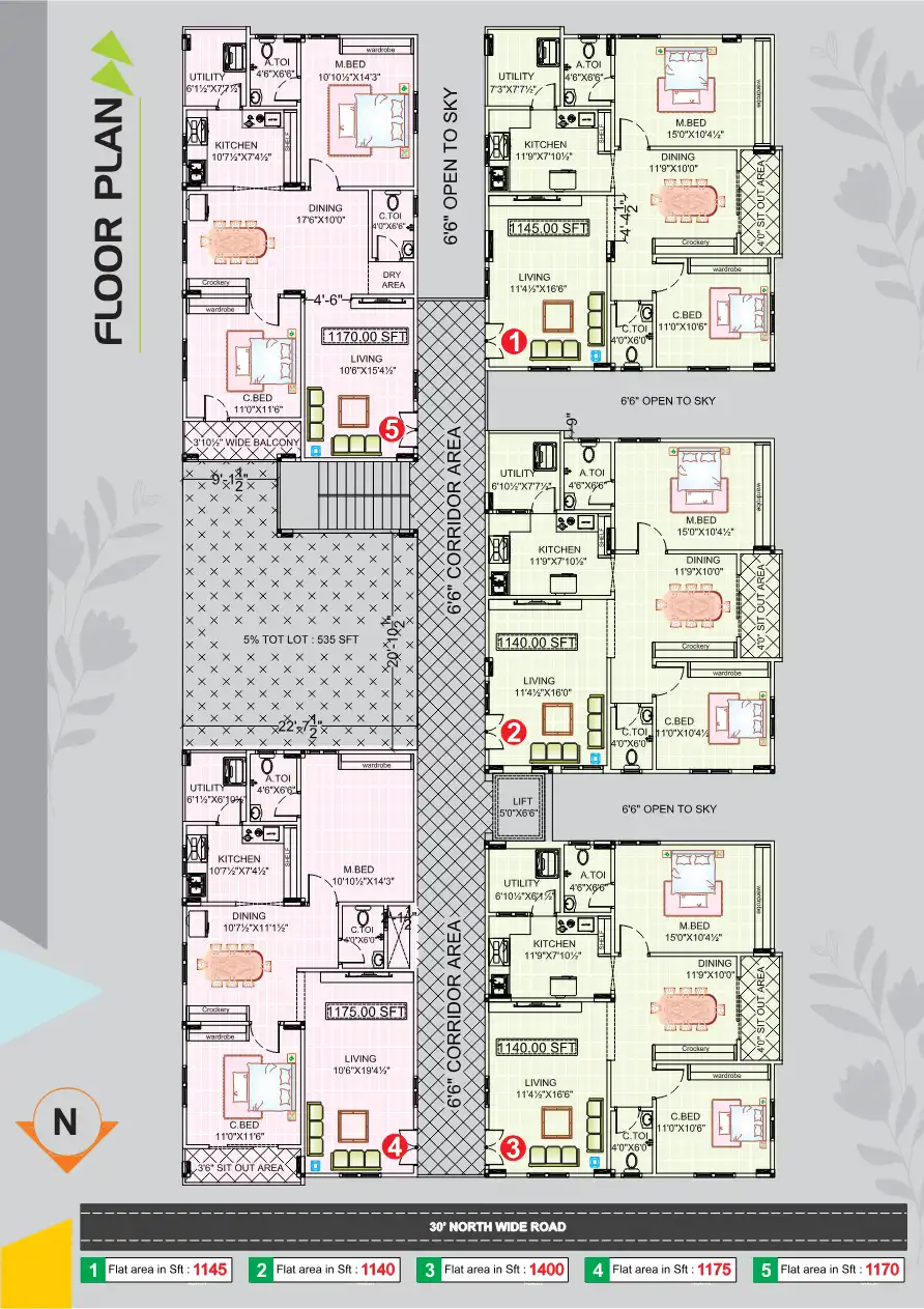 Sree Balaji Homes Floor Plans & Layout