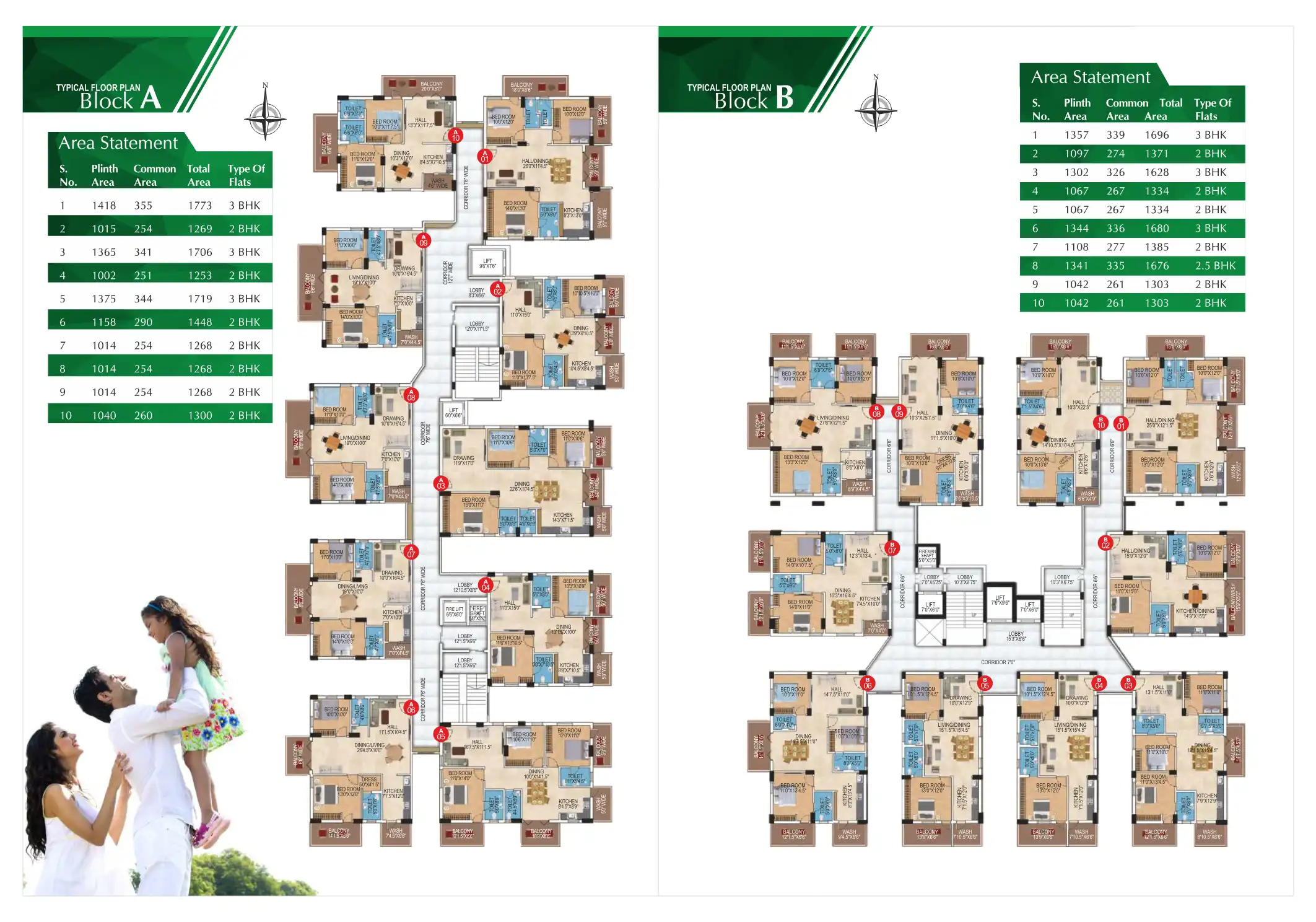 Lakshmi Projects Floor Plans & Layout