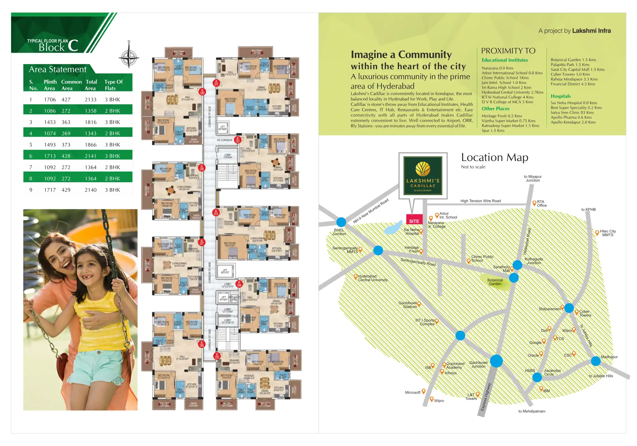 Lakshmi Projects Floor Plans & Layout