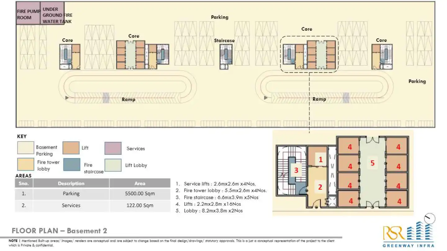 Ira-ektha Gateway Towers Floor Plans & Layout