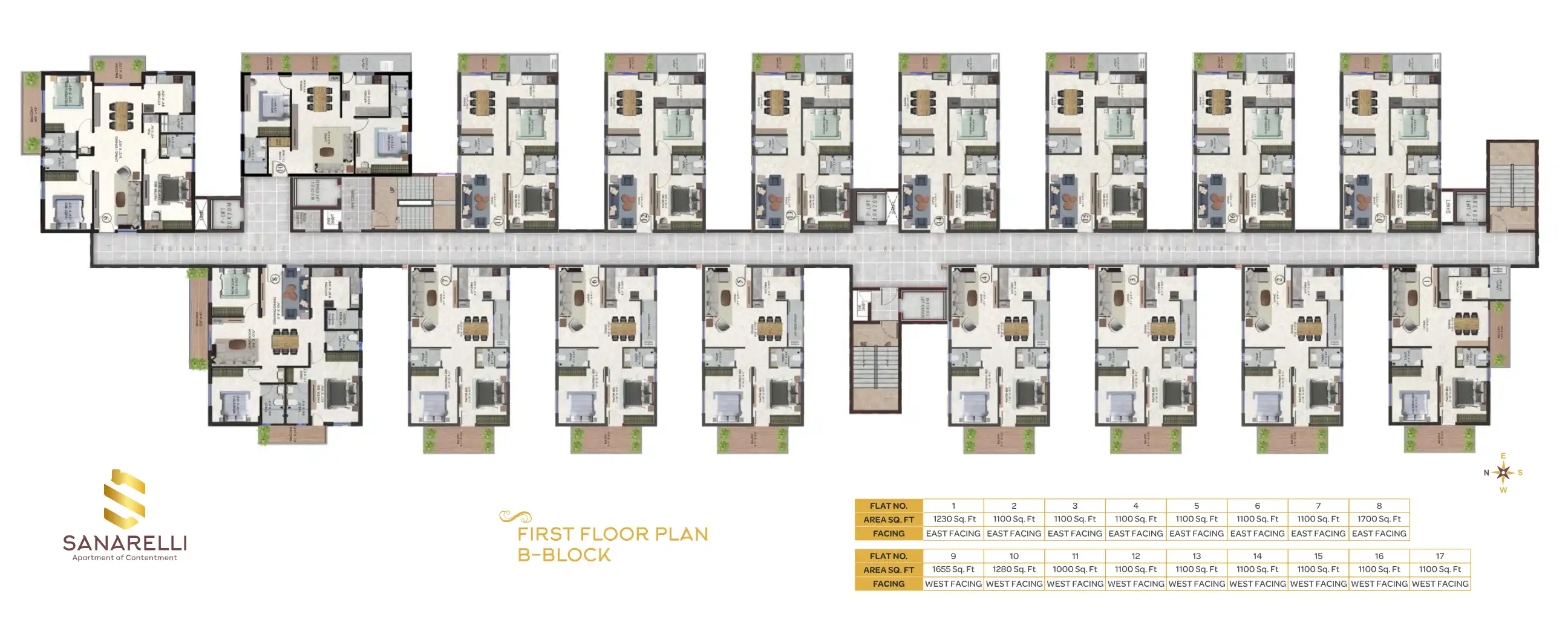 Sanarelli Floor Plans & Layout