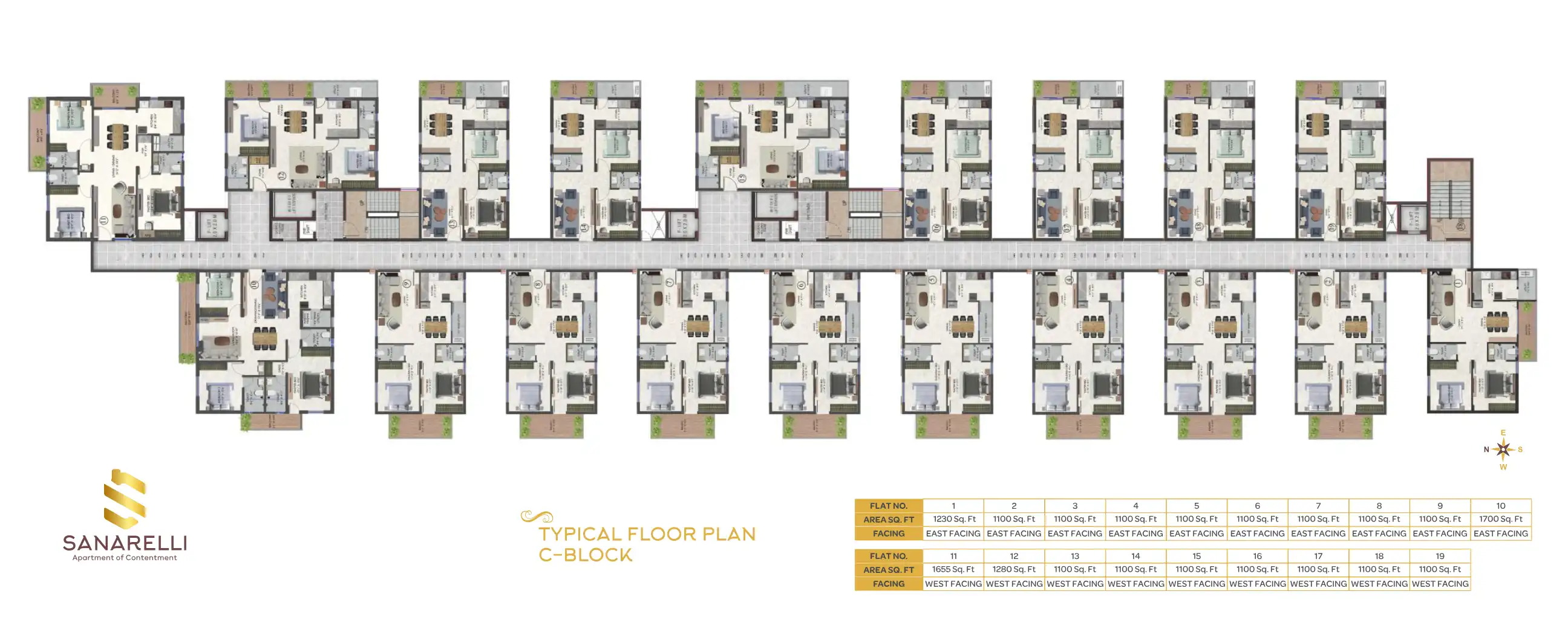 Sanarelli Floor Plans & Layout