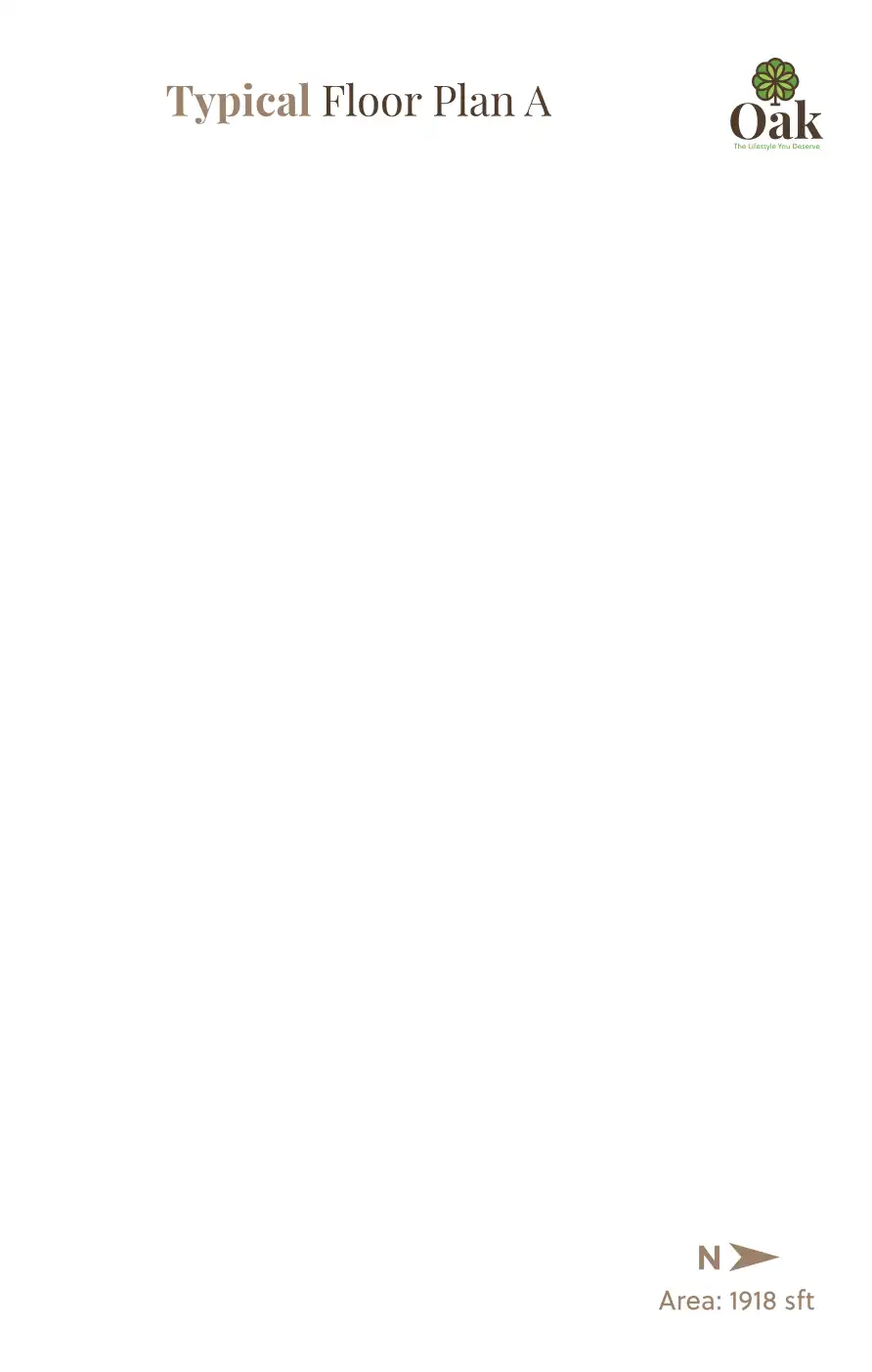 Oak Wood Floor Plans & Layout