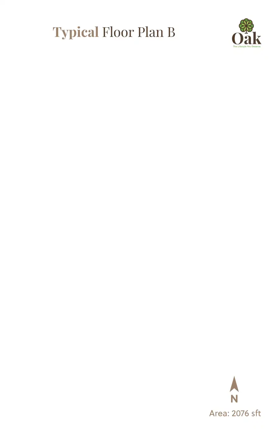 Oak Wood Floor Plans & Layout