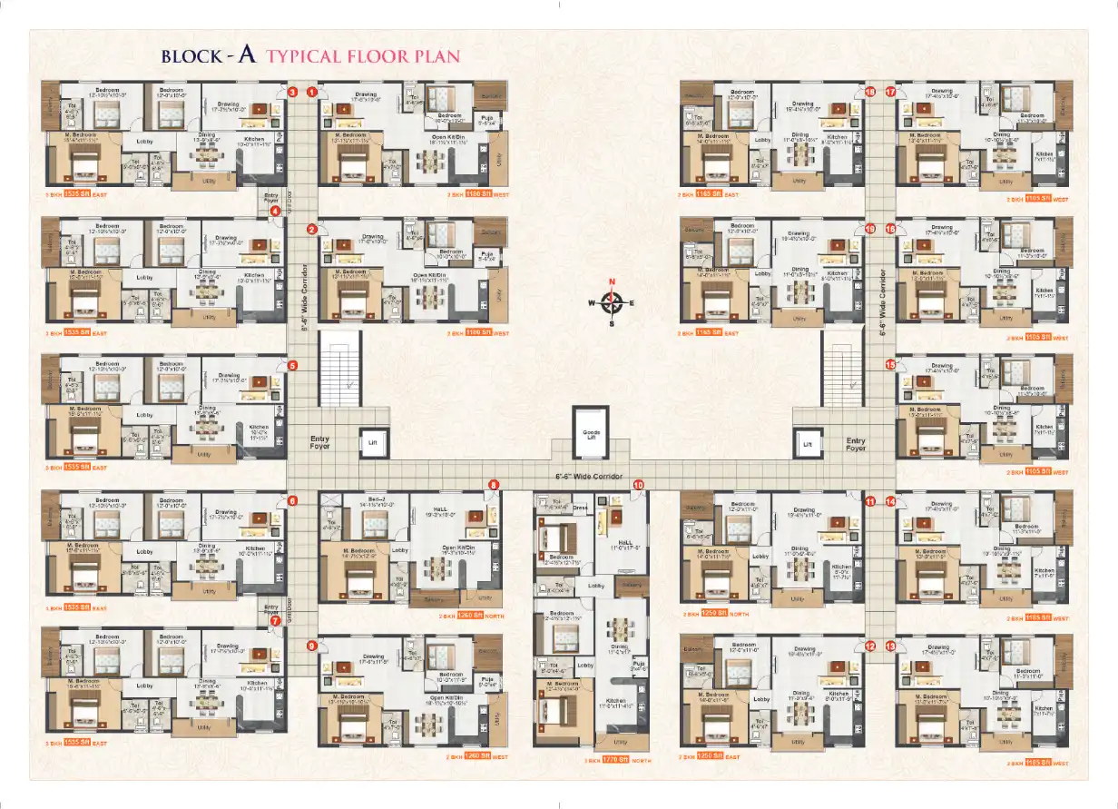 Laxmi Pearl Floor Plans & Layout