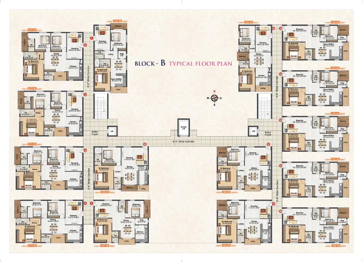 Laxmi Pearl Floor Plans & Layout