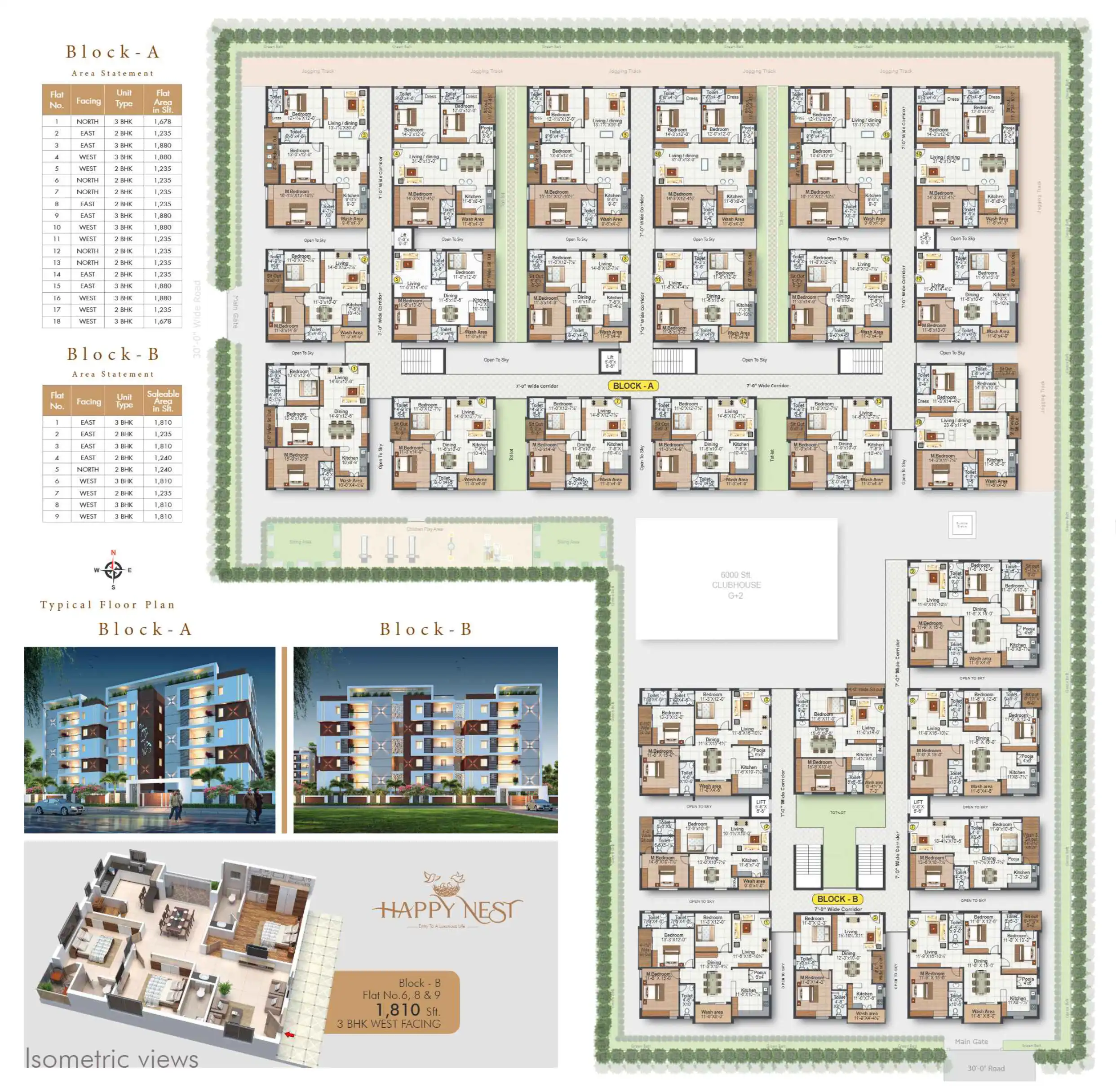 Happy Nest Floor Plans & Layout