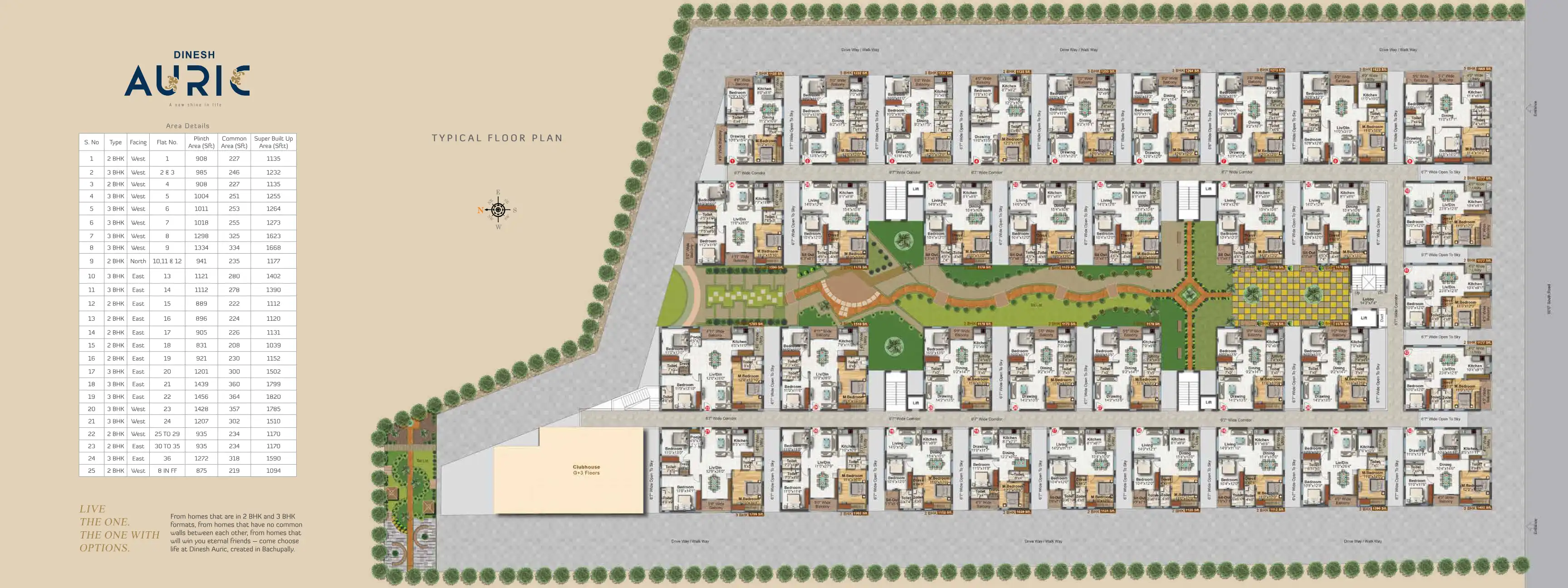 Auric Floor Plans & Layout