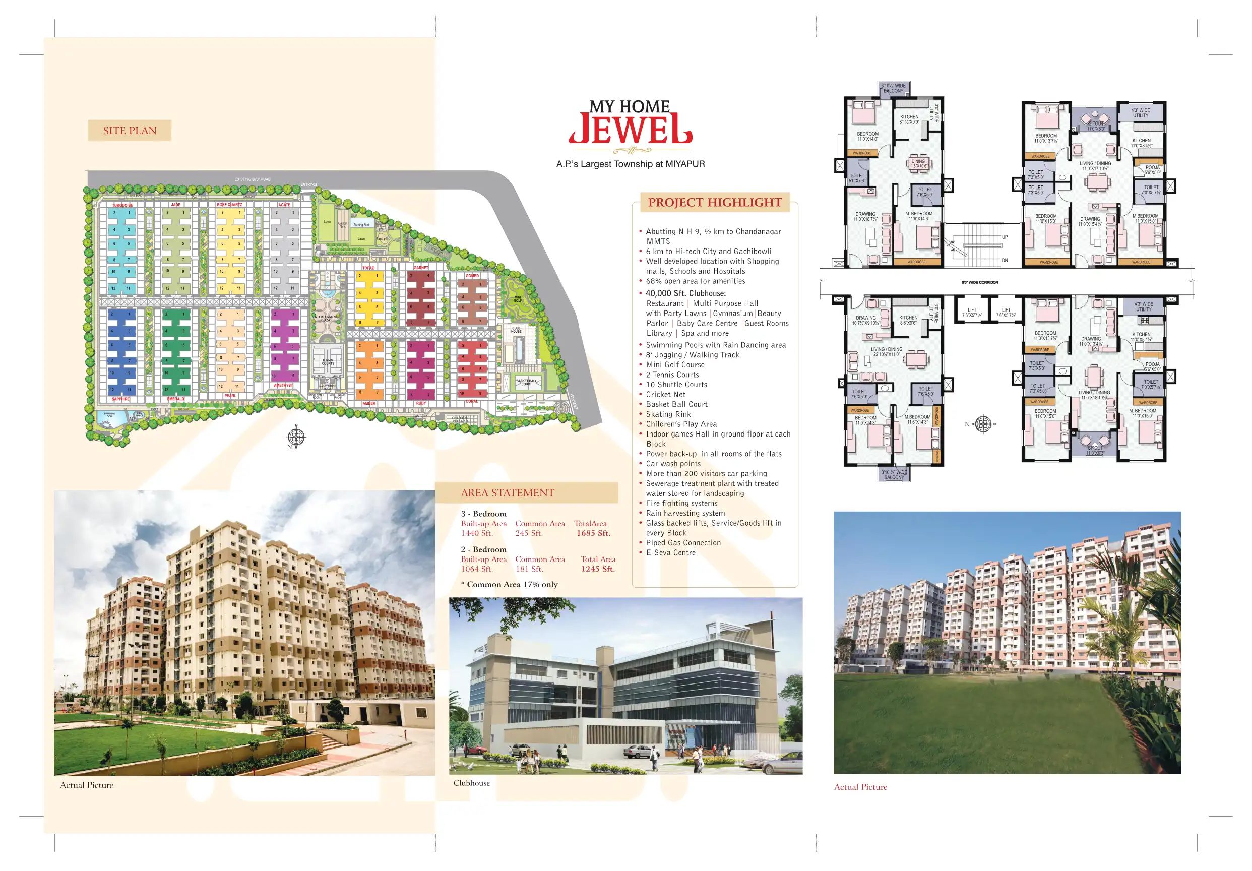 MY Home Jewel Floor Plans & Layout