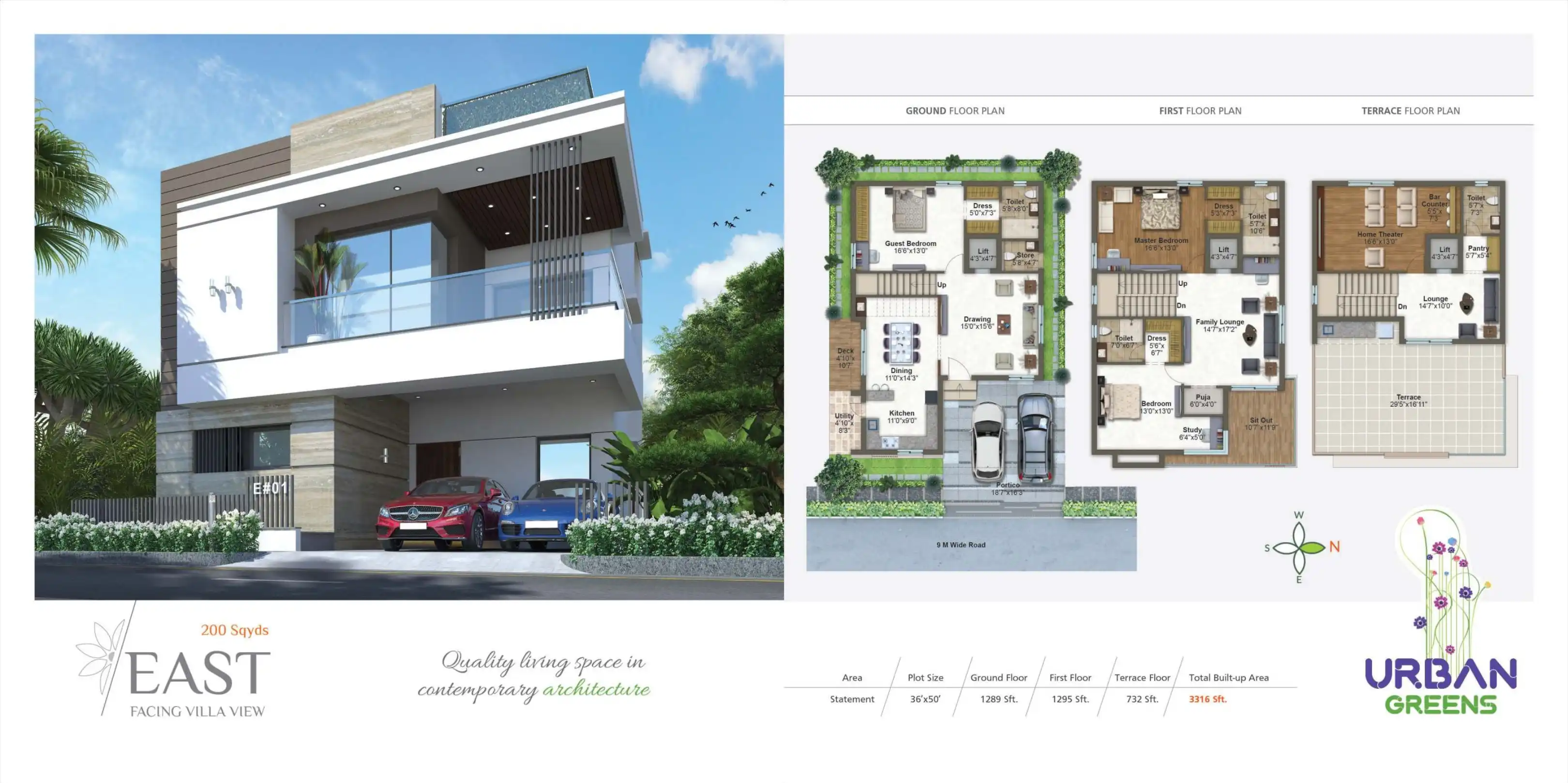 Urban Greens Floor Plans & Layout