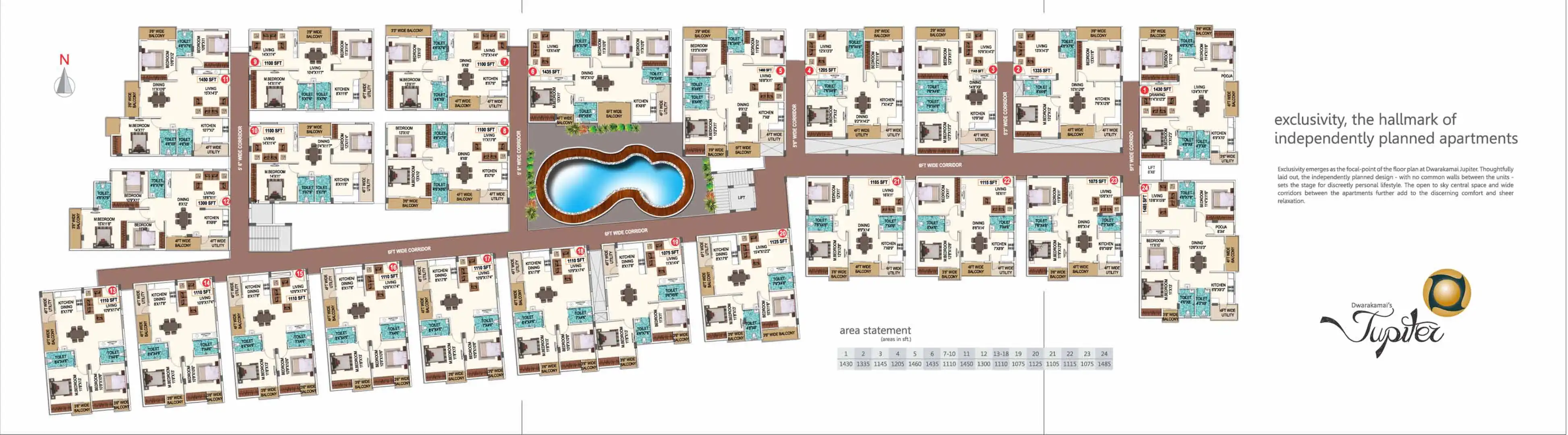 Dream House Jupiter Floor Plans & Layout