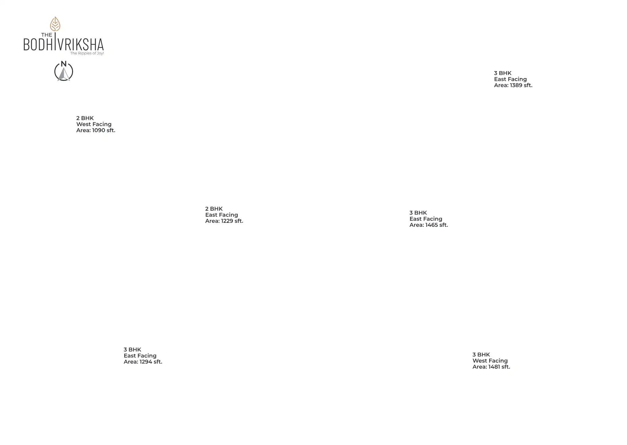 The Bodhi Vriksha Floor Plans & Layout