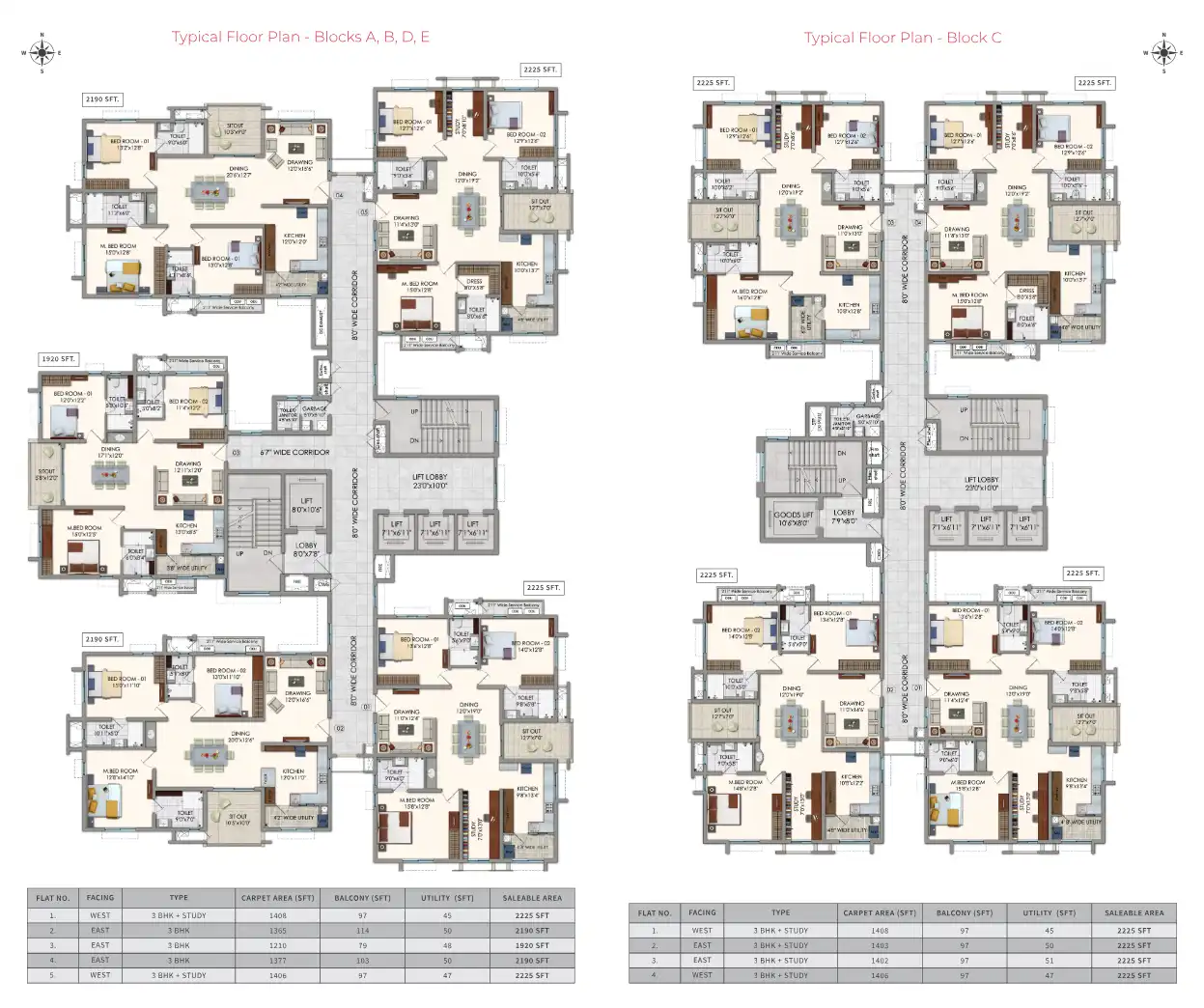 Nirvana County Floor Plans & Layout