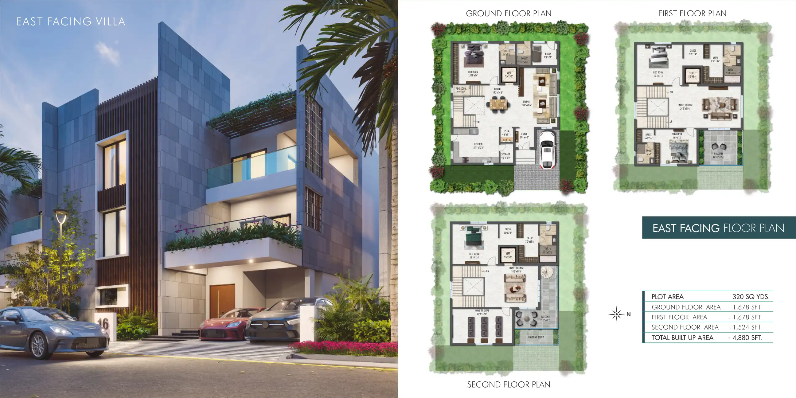 Krushi White Fields Floor Plans & Layout