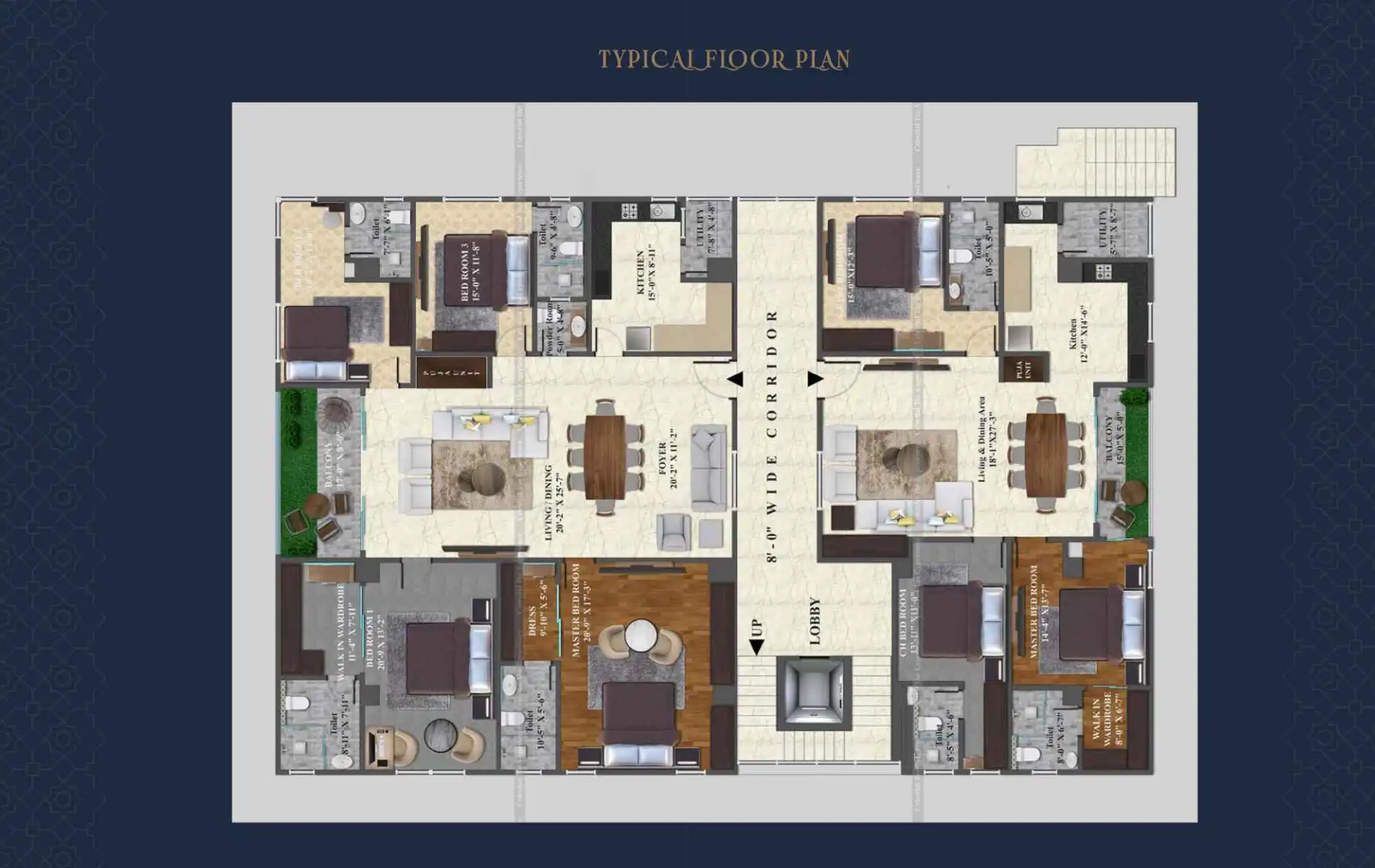 Raichandani Business Bay Floor Plans & Layout