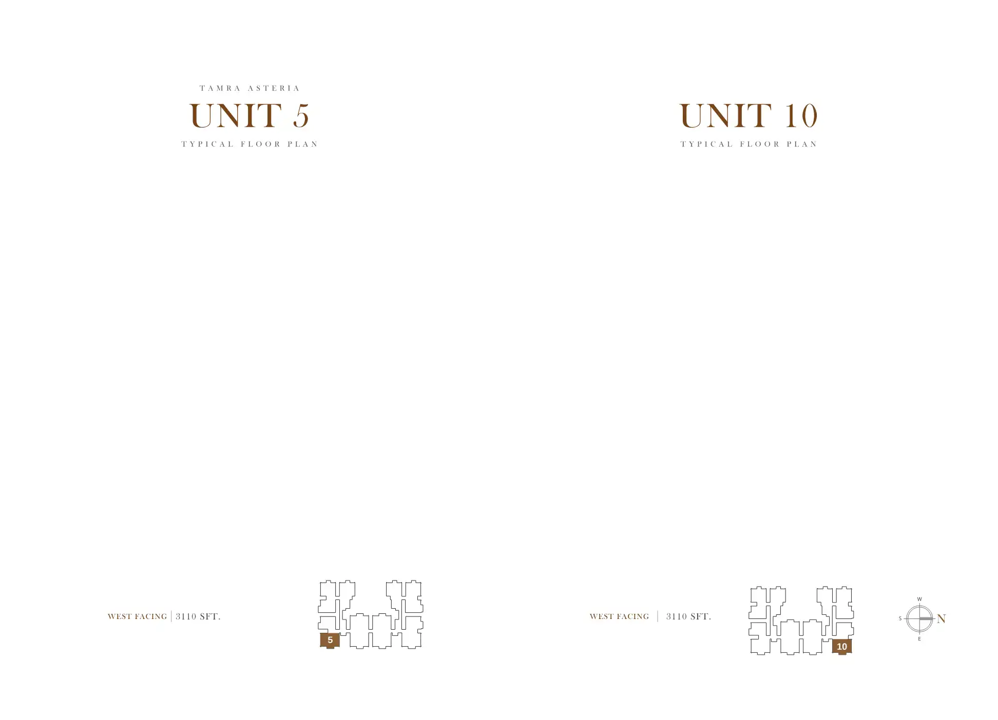 Tamra Asteria Floor Plans & Layout