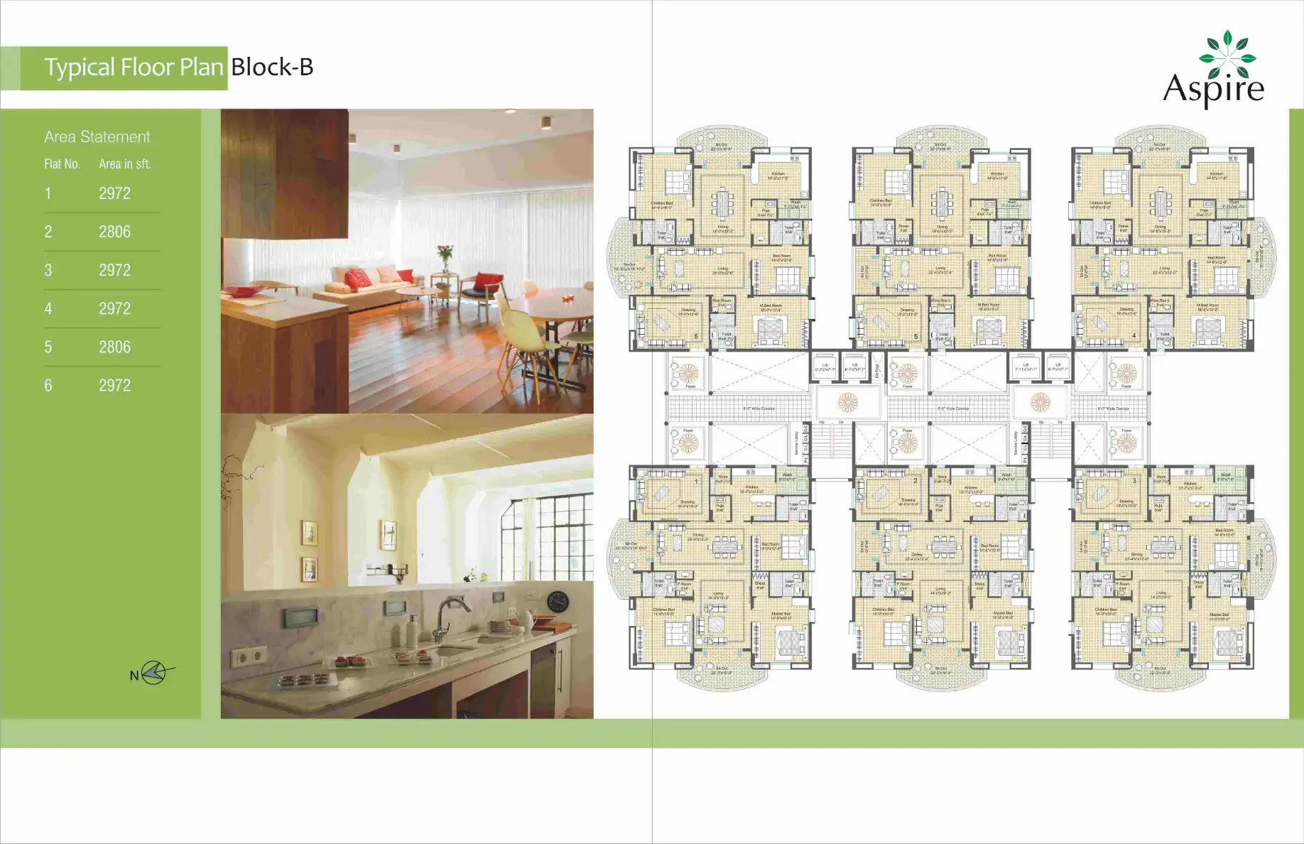 Aspire Block - A Floor Plans & Layout